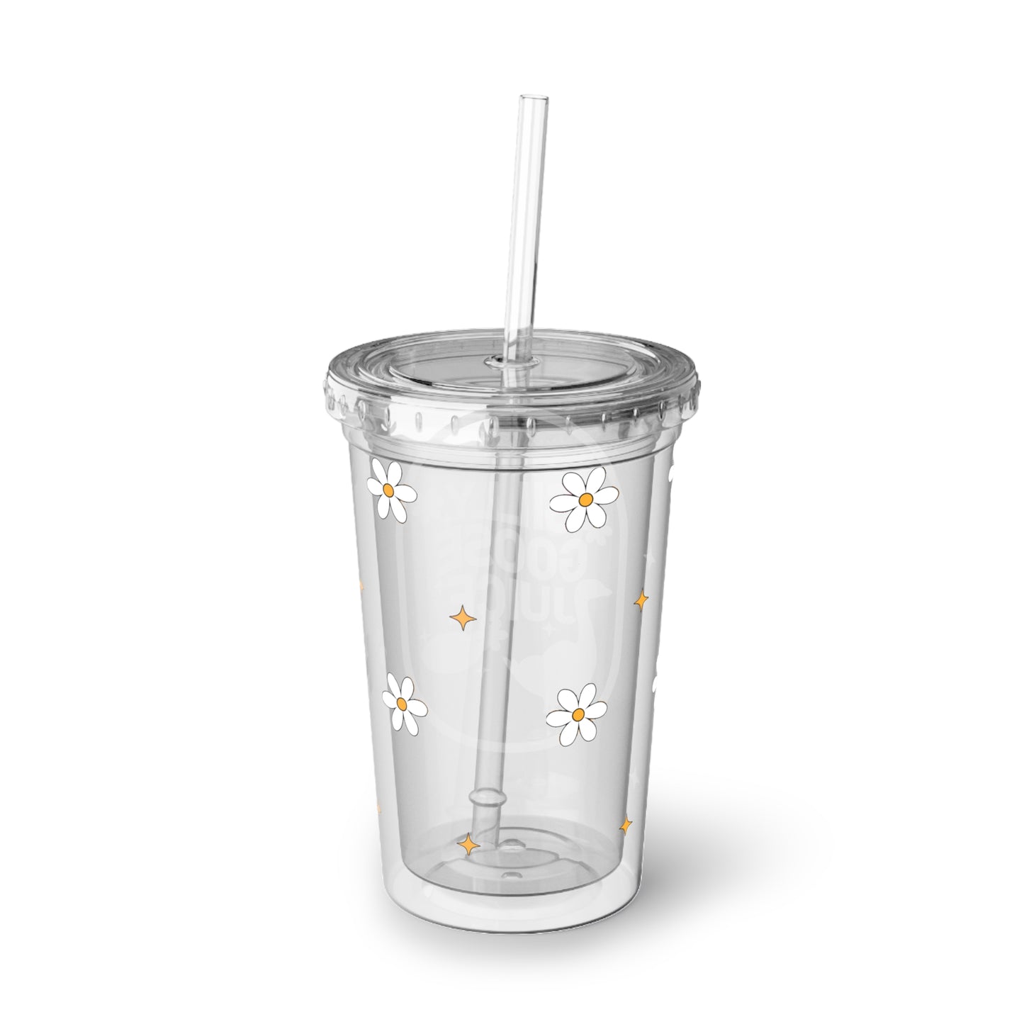 Silly Goose Juice Acrylic Cup – 16oz With Straw & Lid