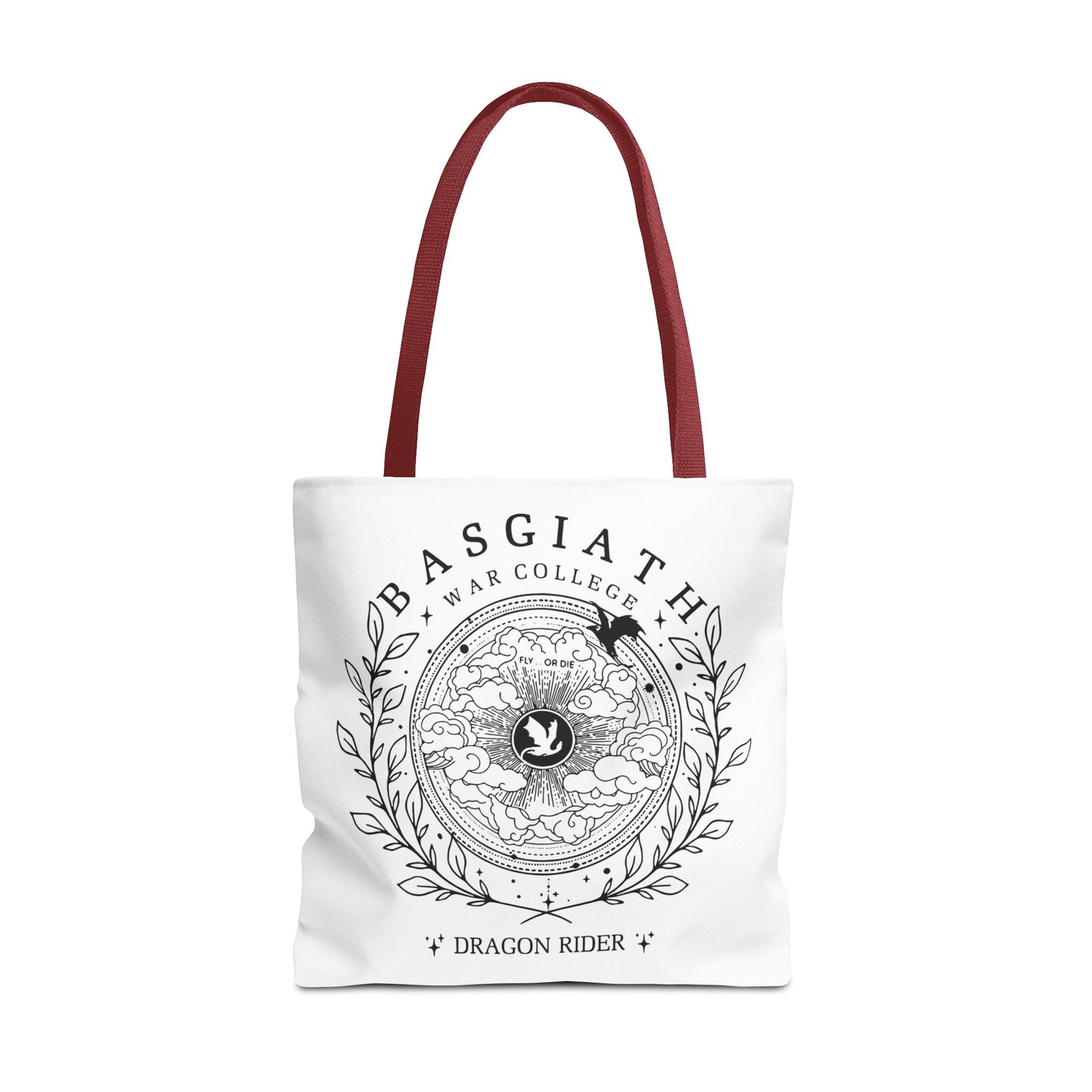 Basgiath War College Dragon Rider Tote Bag, Romantsy Tote Bag, Vintage Basgiath War College,Dragon Rider