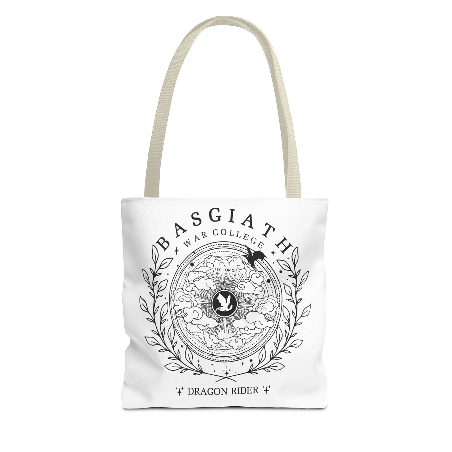 Basgiath War College Dragon Rider Tote Bag, Romantsy Tote Bag, Vintage Basgiath War College,Dragon Rider