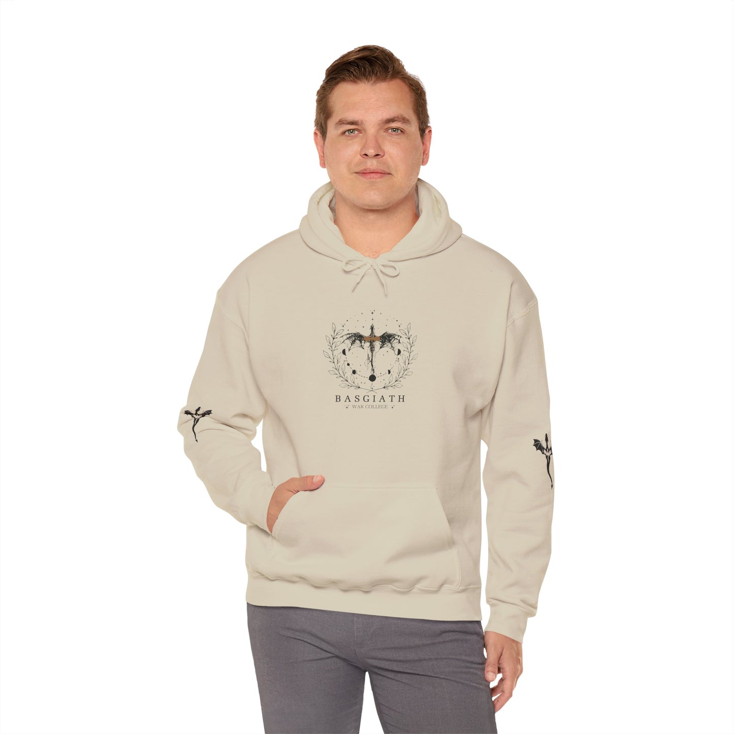 Basgiath War College Hoodie – Fourth Wing | Dragon Rider | Riders Quadrant