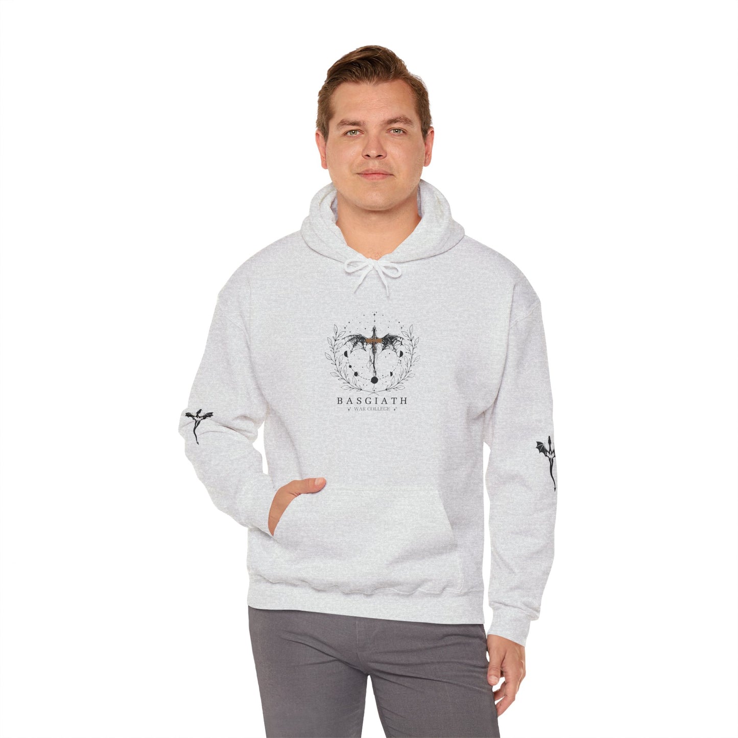Basgiath War College Hoodie – Fourth Wing | Dragon Rider | Riders Quadrant