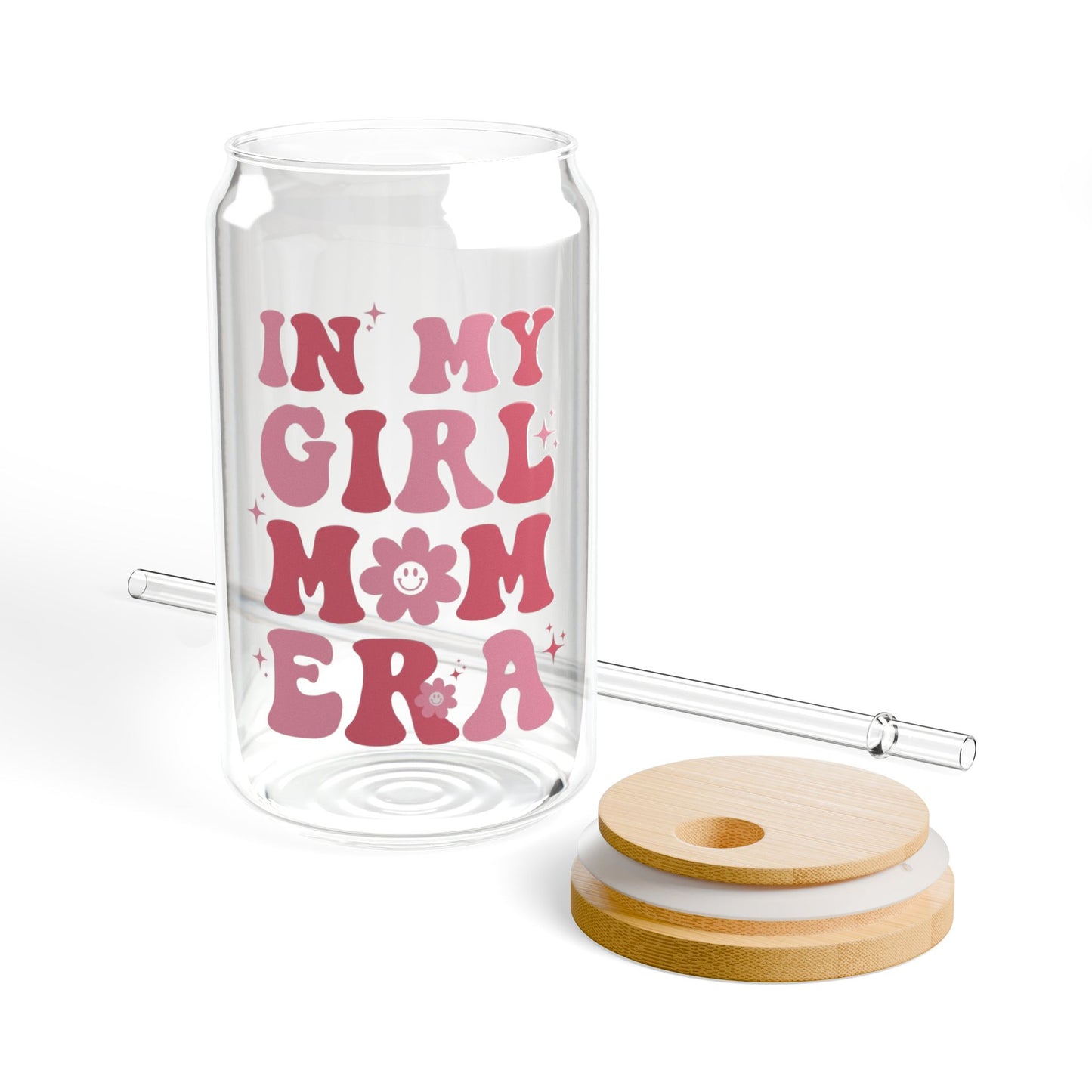 Glassware Sipper Glass - In My Girl Mom Era - Eco-Friendly