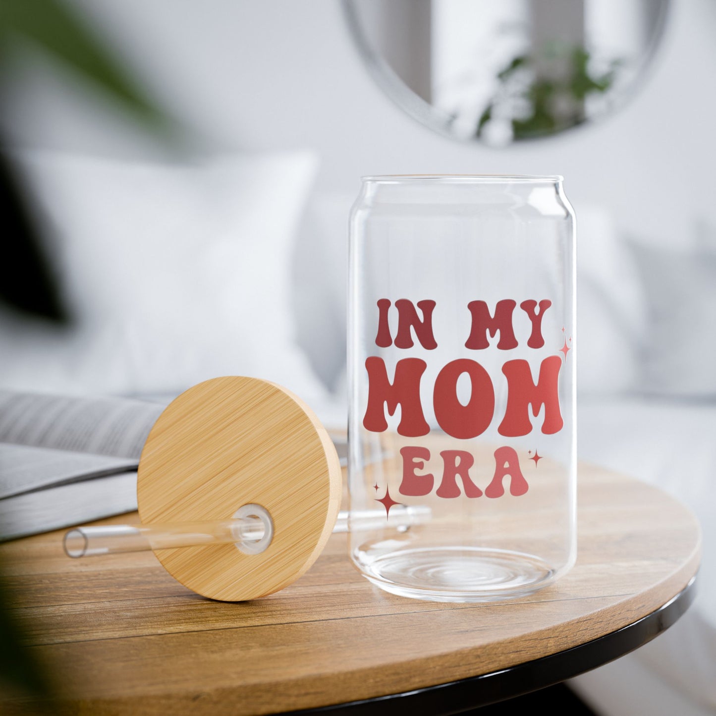 Glassware Sipper Glass - In My Mom Era - Eco-Friendly