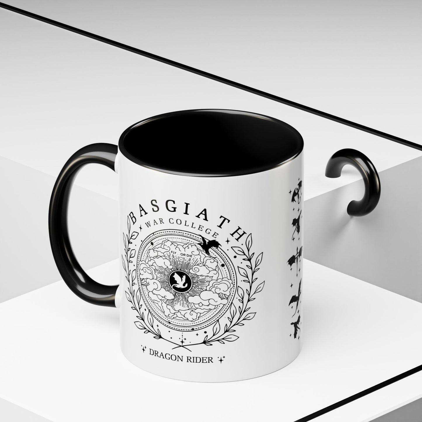 Basgaith War College Mug, Unique Coffee Cup, Tea Mug, Gift for Military History Buff, Graduation Gift, Historical Mug