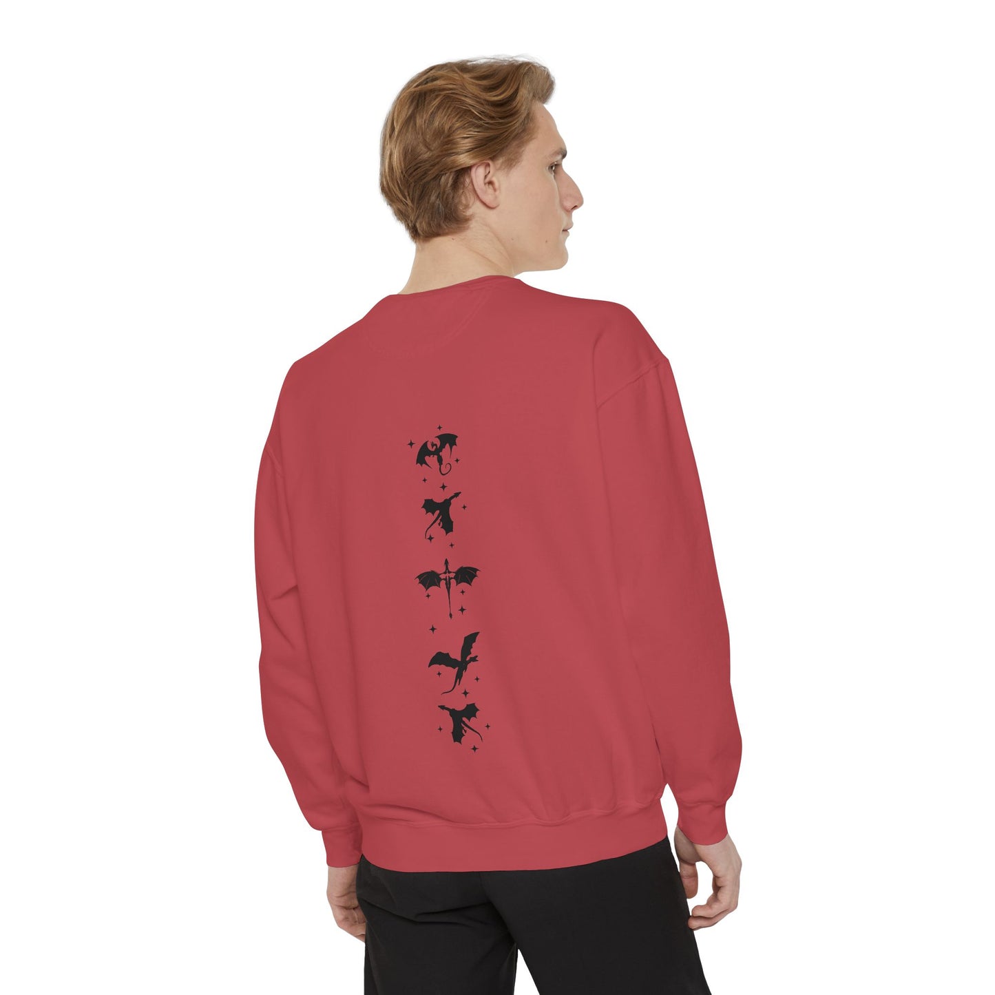 Fourth Wing Double-Sided Sweater – Basgiath War College | Dragon Rider | Empyrean Series