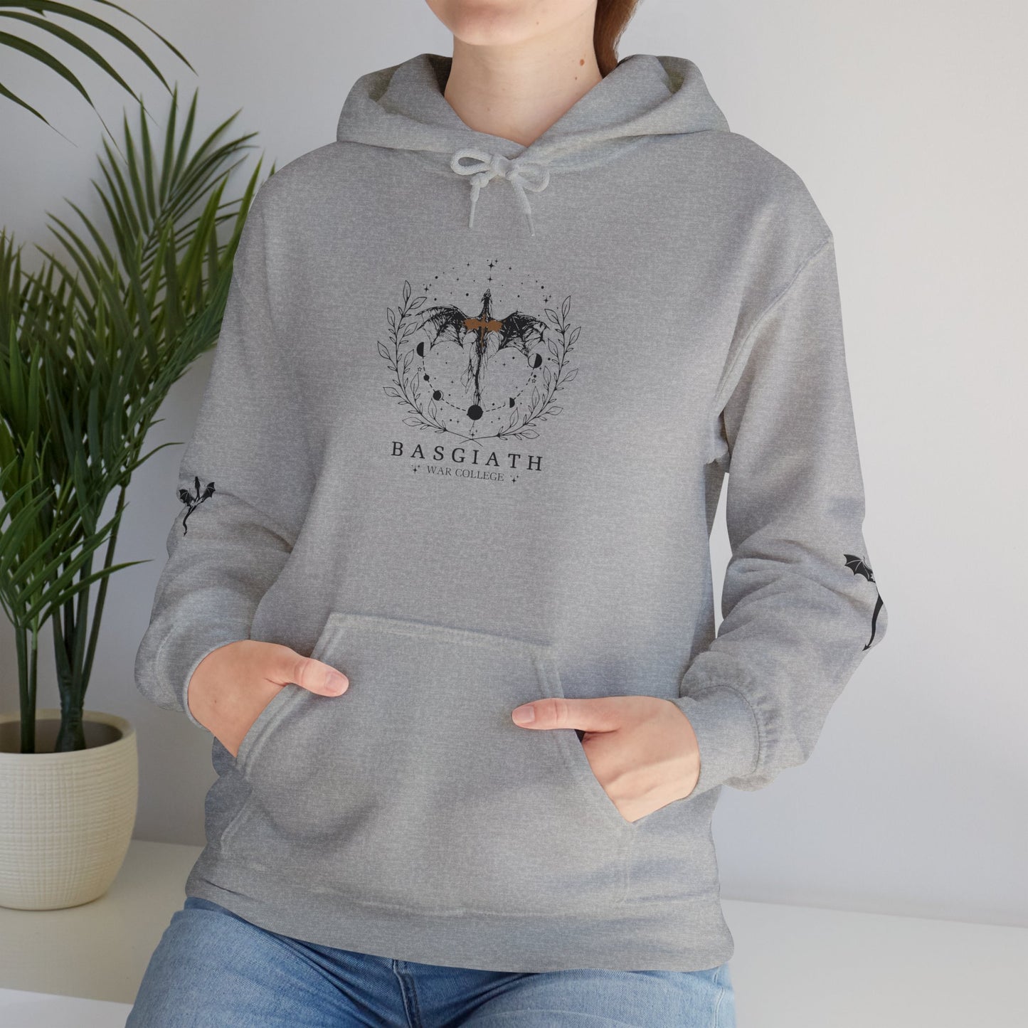 Basgiath War College Hoodie – Fourth Wing | Dragon Rider | Riders Quadrant