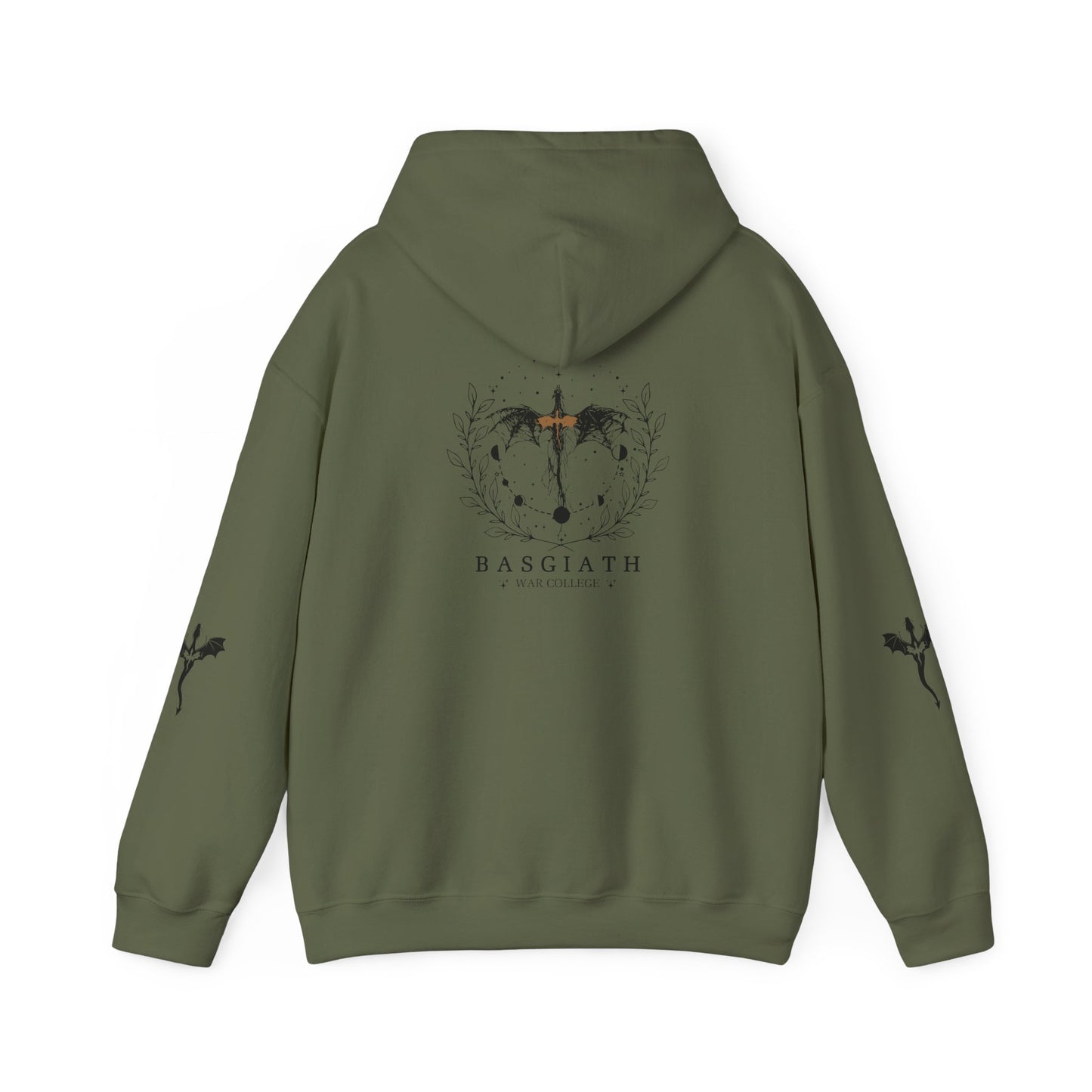 Basgiath War College Hoodie – Fourth Wing | Dragon Rider | Riders Quadrant