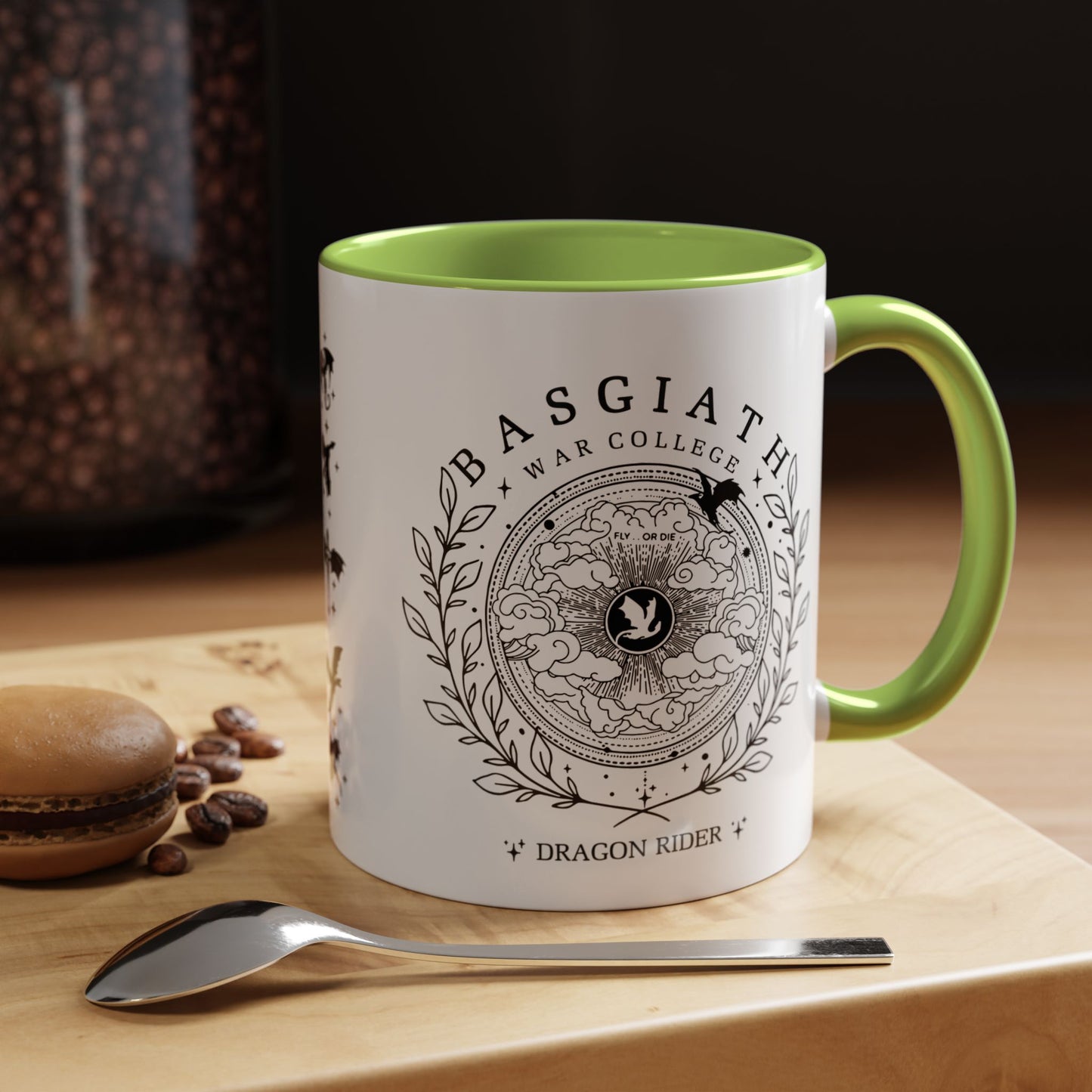 Basgaith War College Mug, Unique Coffee Cup, Tea Mug, Gift for Military History Buff, Graduation Gift, Historical Mug