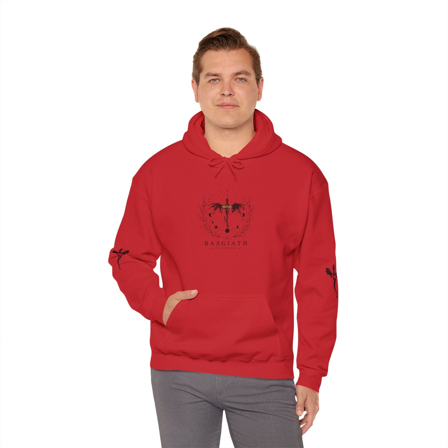 Basgiath War College Hoodie – Fourth Wing | Dragon Rider | Riders Quadrant