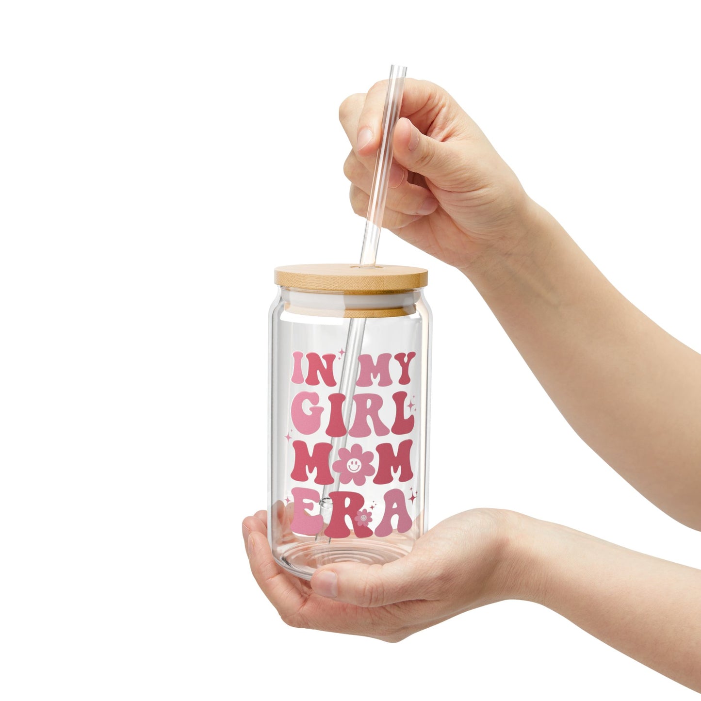 Glassware Sipper Glass - In My Girl Mom Era - Eco-Friendly
