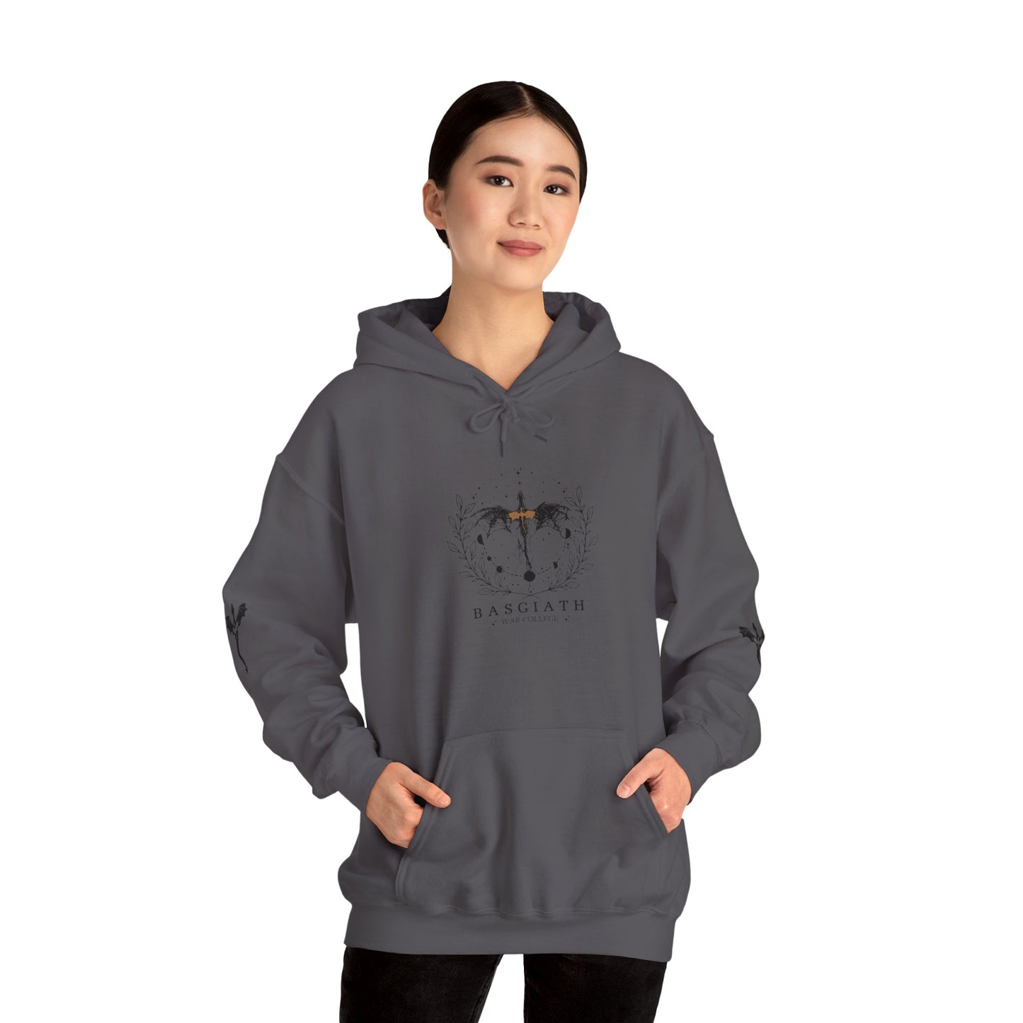 Basgiath War College Hoodie – Fourth Wing | Dragon Rider | Riders Quadrant