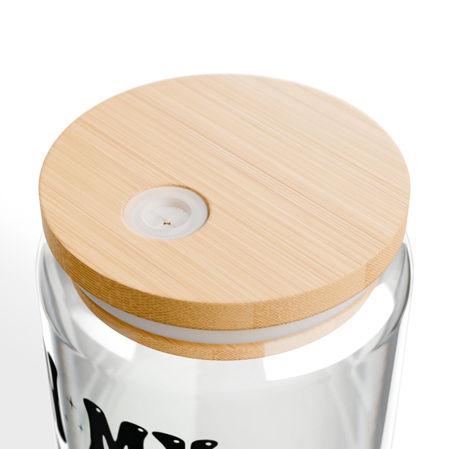 Glassware Sipper Glass - In My Dog Mom Era - Eco-Friendly - Black Text Design