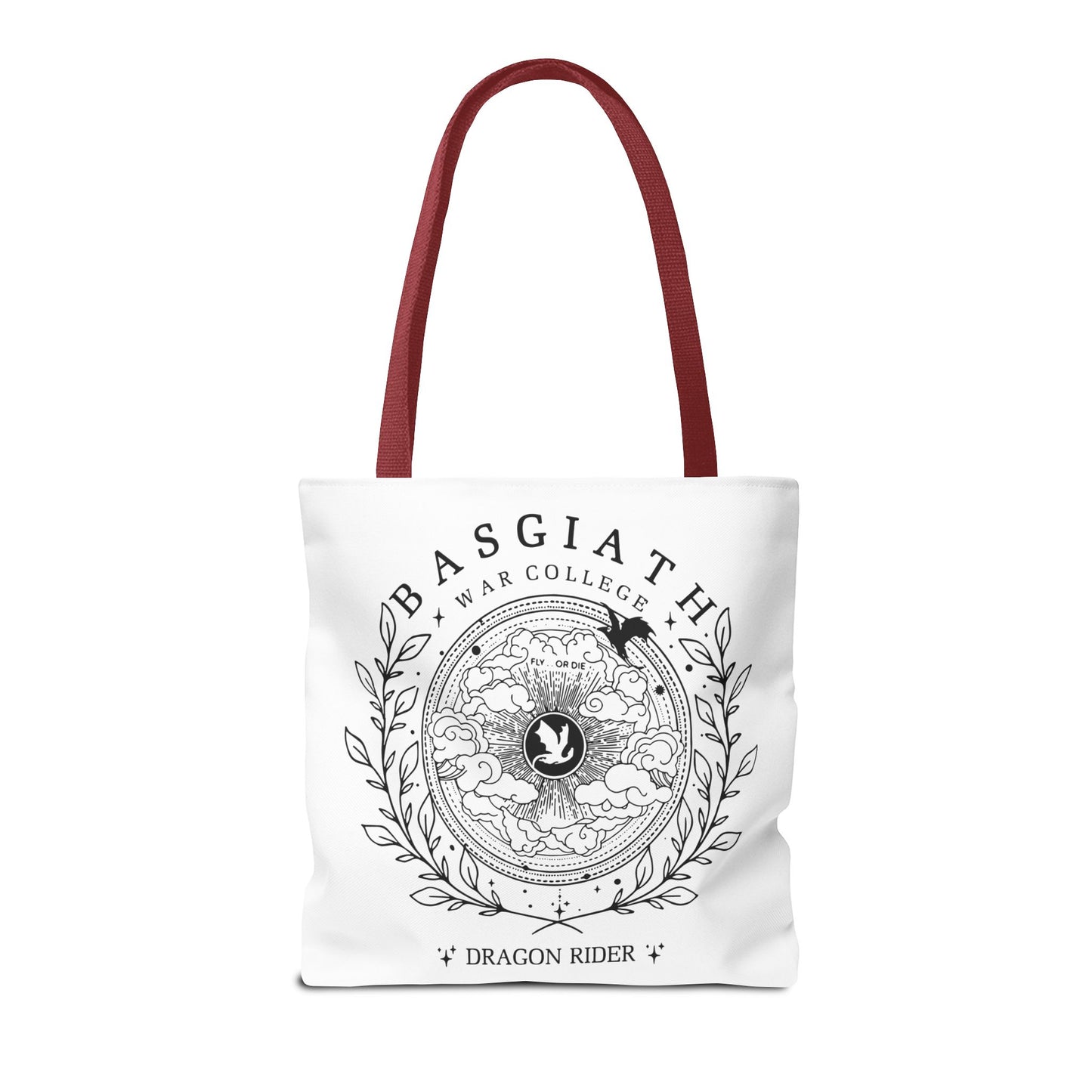 Basgiath War College Dragon Rider Tote Bag, Romantsy Tote Bag, Vintage Basgiath War College,Dragon Rider