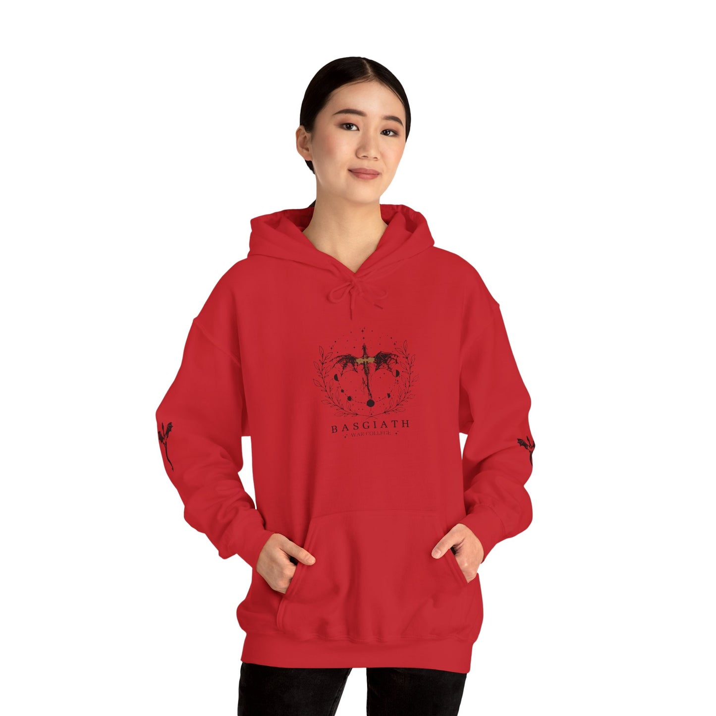 Basgiath War College Hoodie – Fourth Wing | Dragon Rider | Riders Quadrant