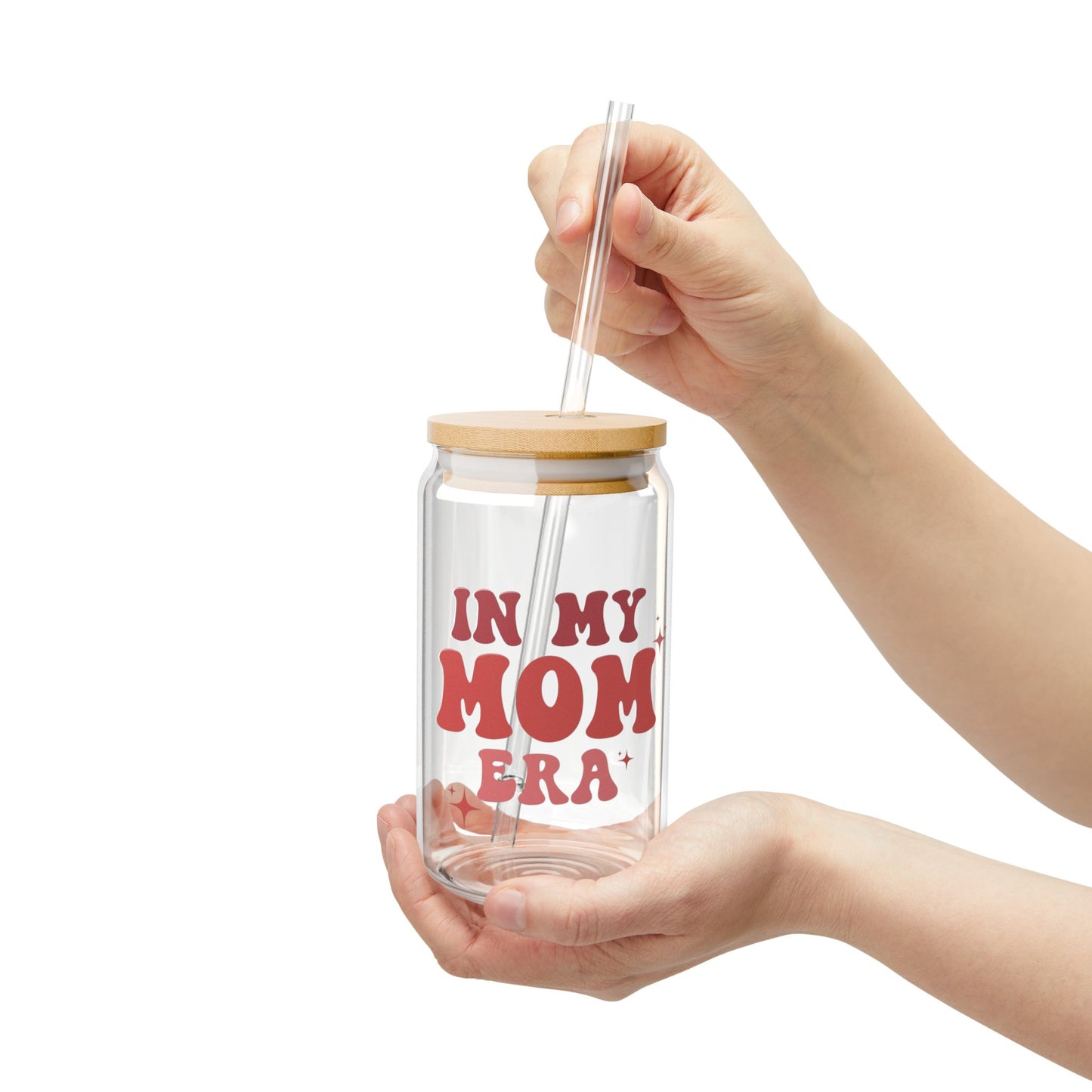 Glassware Sipper Glass - In My Mom Era - Eco-Friendly