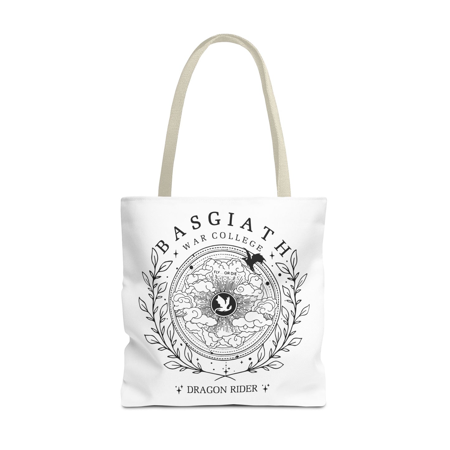 Basgiath War College Dragon Rider Tote Bag, Romantsy Tote Bag, Vintage Basgiath War College,Dragon Rider