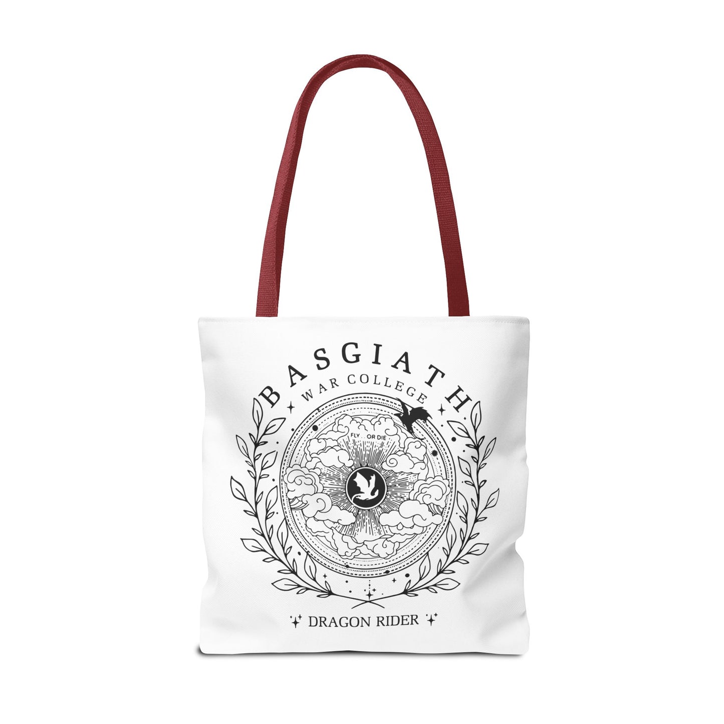 Basgiath War College Dragon Rider Tote Bag, Romantsy Tote Bag, Vintage Basgiath War College,Dragon Rider