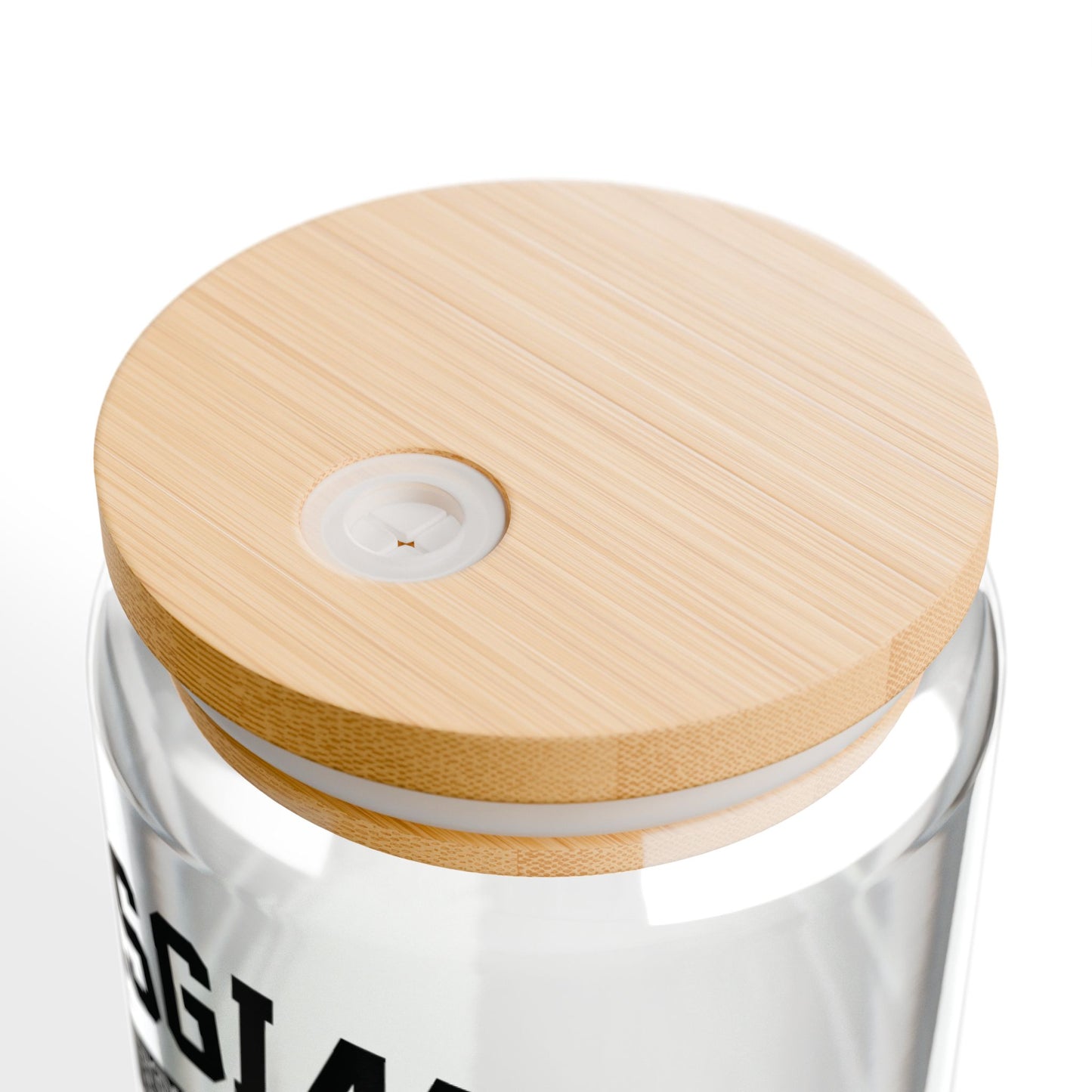 Bagswaith War College Sipper Glass Tumbler with Lid & Straw