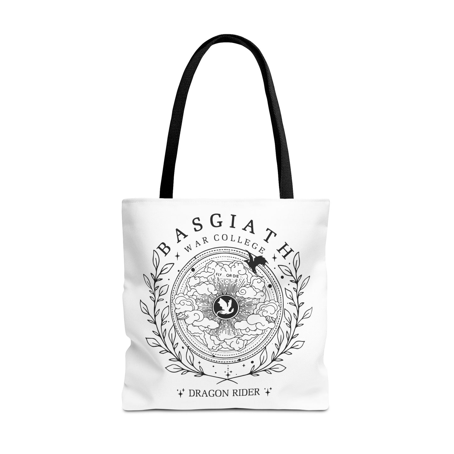 Basgiath War College Dragon Rider Tote Bag, Romantsy Tote Bag, Vintage Basgiath War College,Dragon Rider