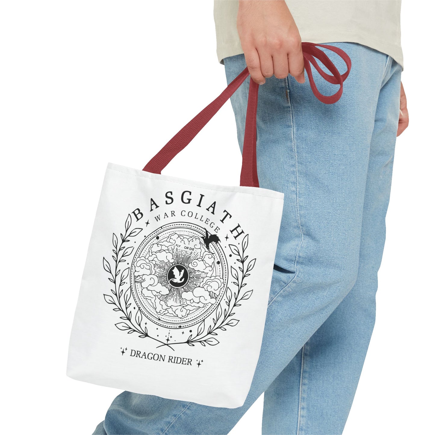 Basgiath War College Dragon Rider Tote Bag, Romantsy Tote Bag, Vintage Basgiath War College,Dragon Rider