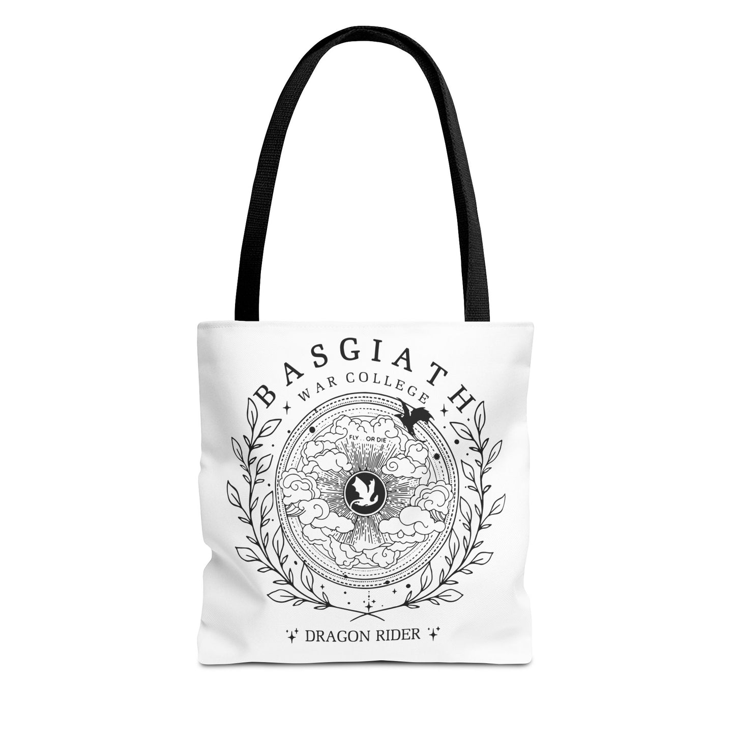Basgiath War College Dragon Rider Tote Bag, Romantsy Tote Bag, Vintage Basgiath War College,Dragon Rider