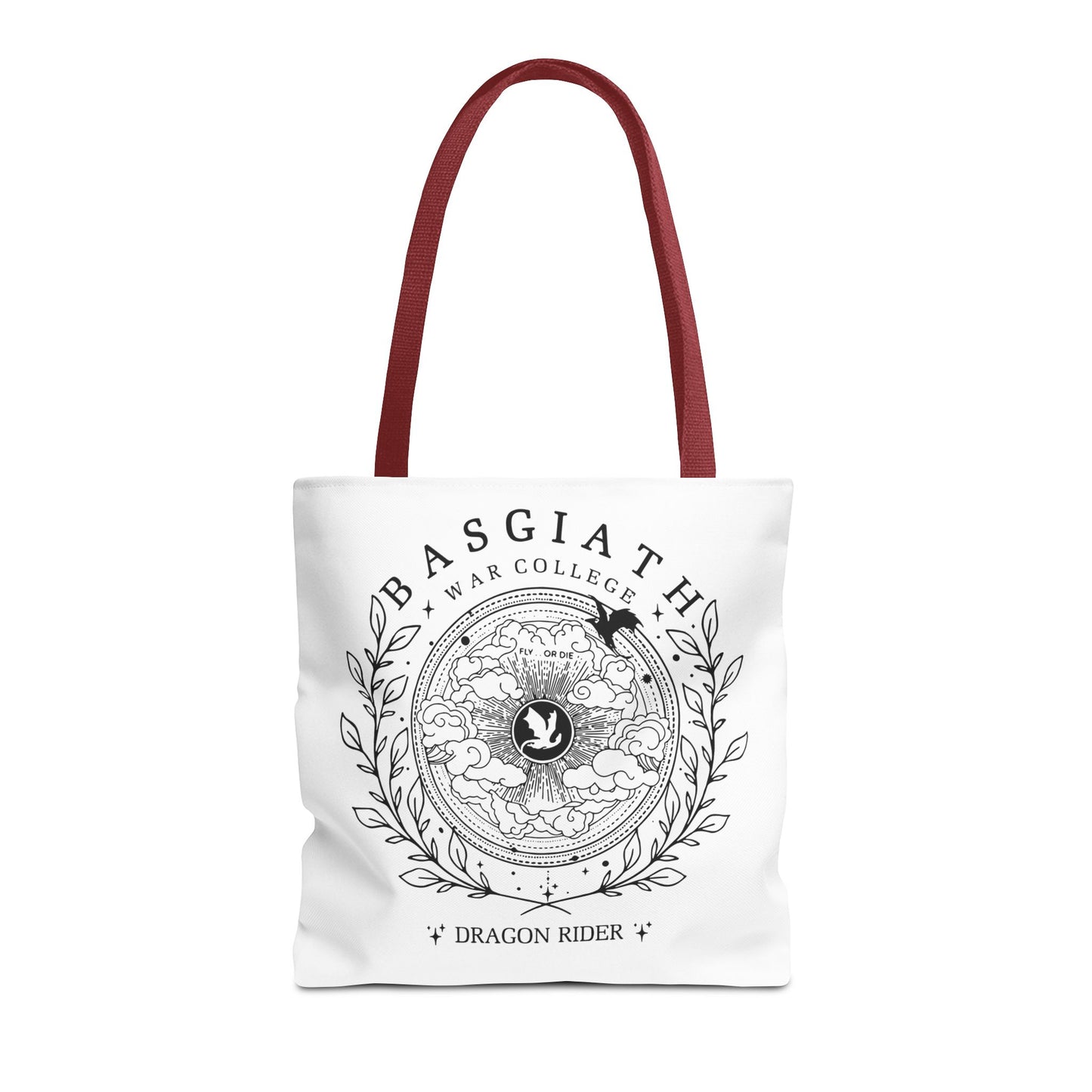 Basgiath War College Dragon Rider Tote Bag, Romantsy Tote Bag, Vintage Basgiath War College,Dragon Rider