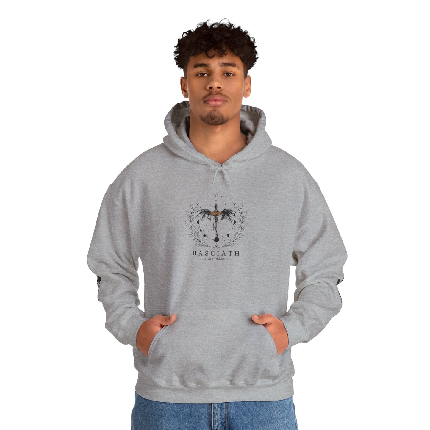 Basgiath War College Hoodie – Fourth Wing | Dragon Rider | Riders Quadrant