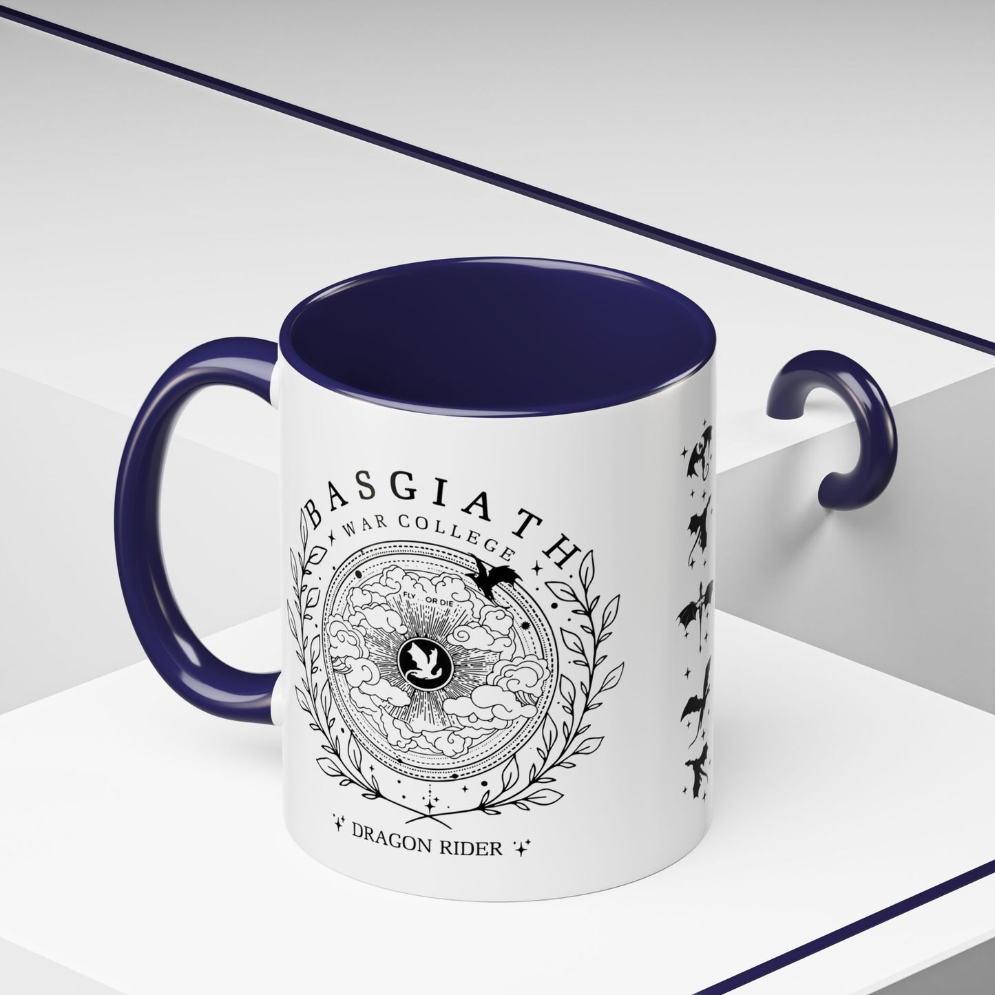 Basgaith War College Mug, Unique Coffee Cup, Tea Mug, Gift for Military History Buff, Graduation Gift, Historical Mug