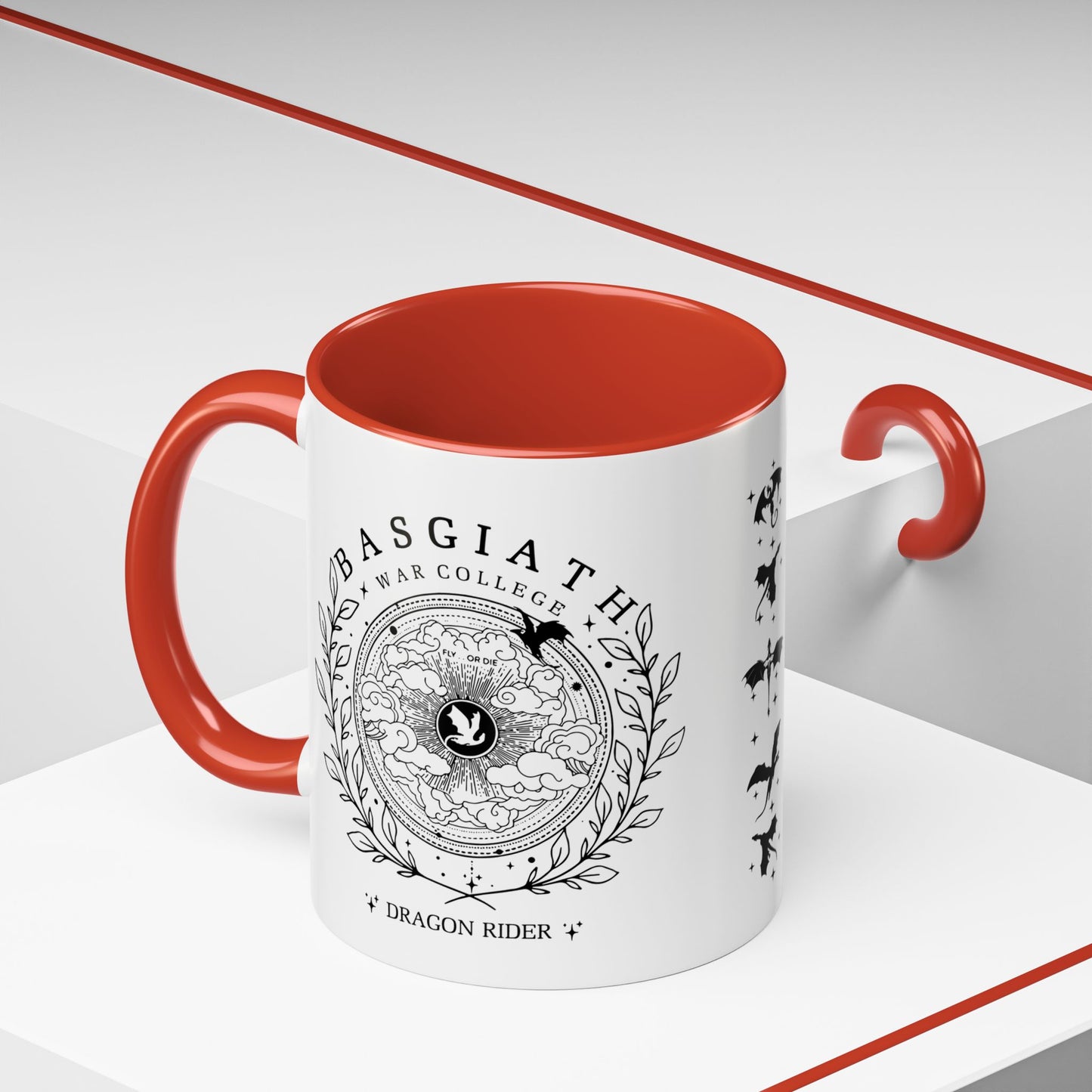Basgaith War College Mug, Unique Coffee Cup, Tea Mug, Gift for Military History Buff, Graduation Gift, Historical Mug