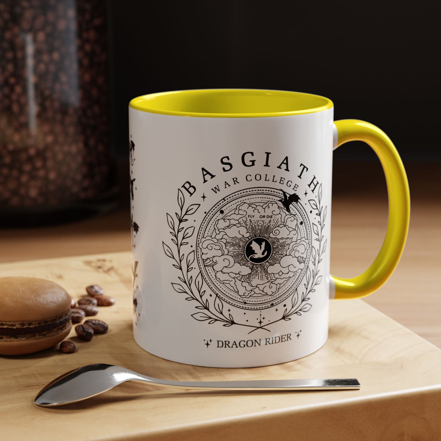 Basgaith War College Mug, Unique Coffee Cup, Tea Mug, Gift for Military History Buff, Graduation Gift, Historical Mug