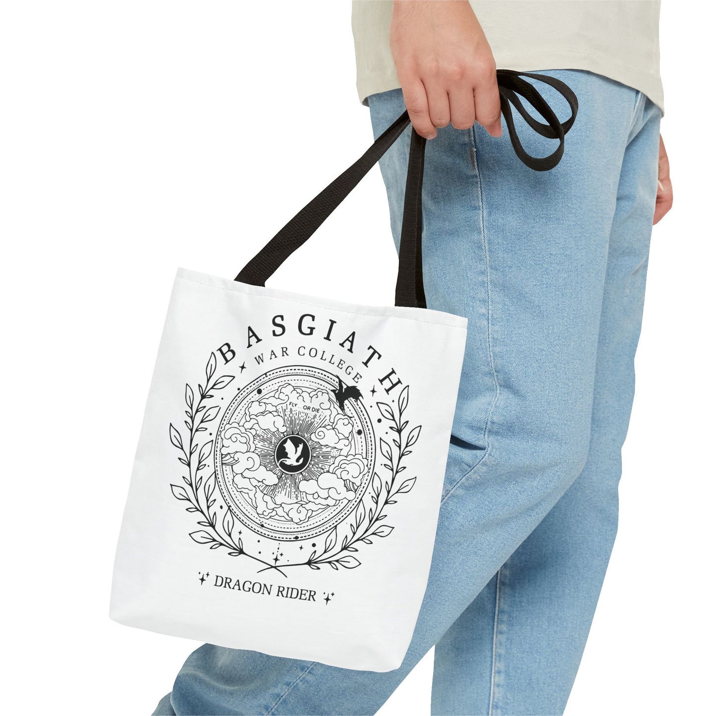 Basgiath War College Dragon Rider Tote Bag, Romantsy Tote Bag, Vintage Basgiath War College,Dragon Rider