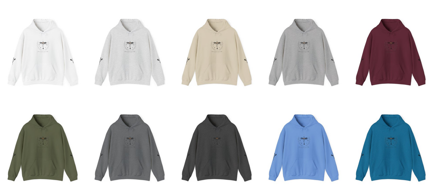 Basgiath War College Hoodie – Fourth Wing | Dragon Rider | Riders Quadrant