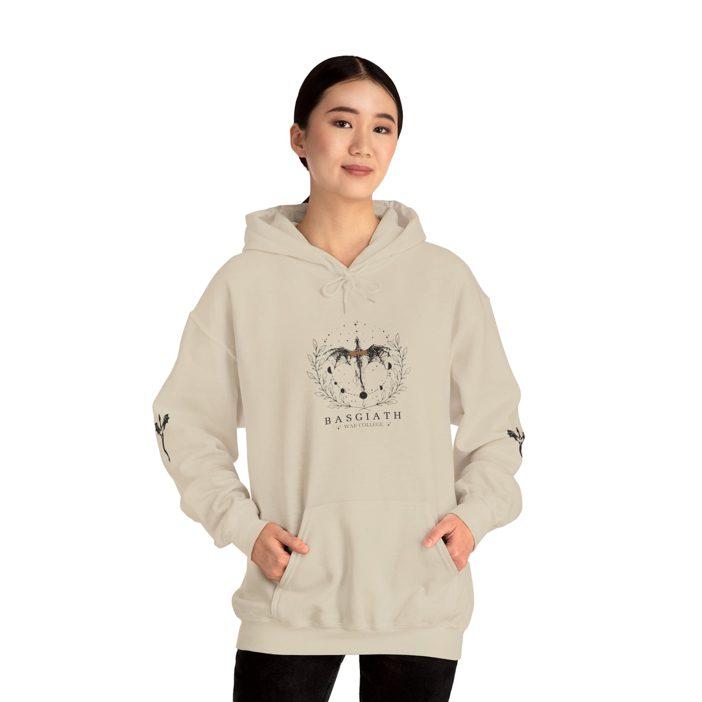 Basgiath War College Hoodie – Fourth Wing | Dragon Rider | Riders Quadrant