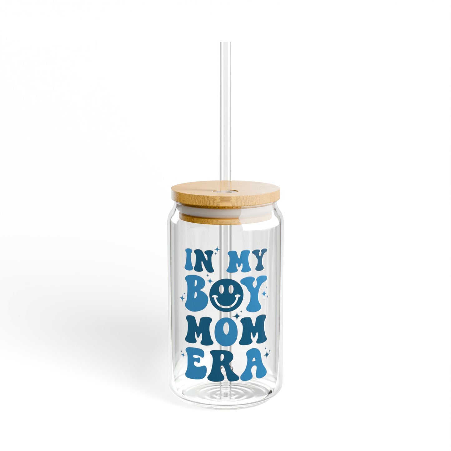 Glassware Sipper Glass - In My Boy Mom Era - Eco-Friendly