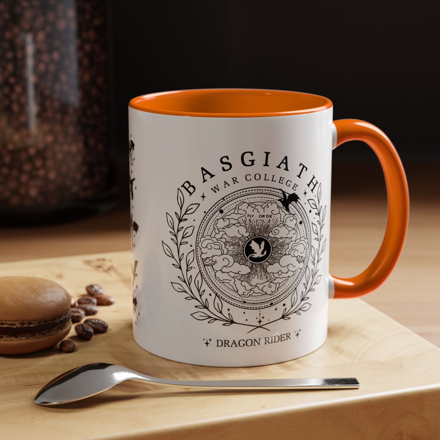 Basgaith War College Mug, Unique Coffee Cup, Tea Mug, Gift for Military History Buff, Graduation Gift, Historical Mug