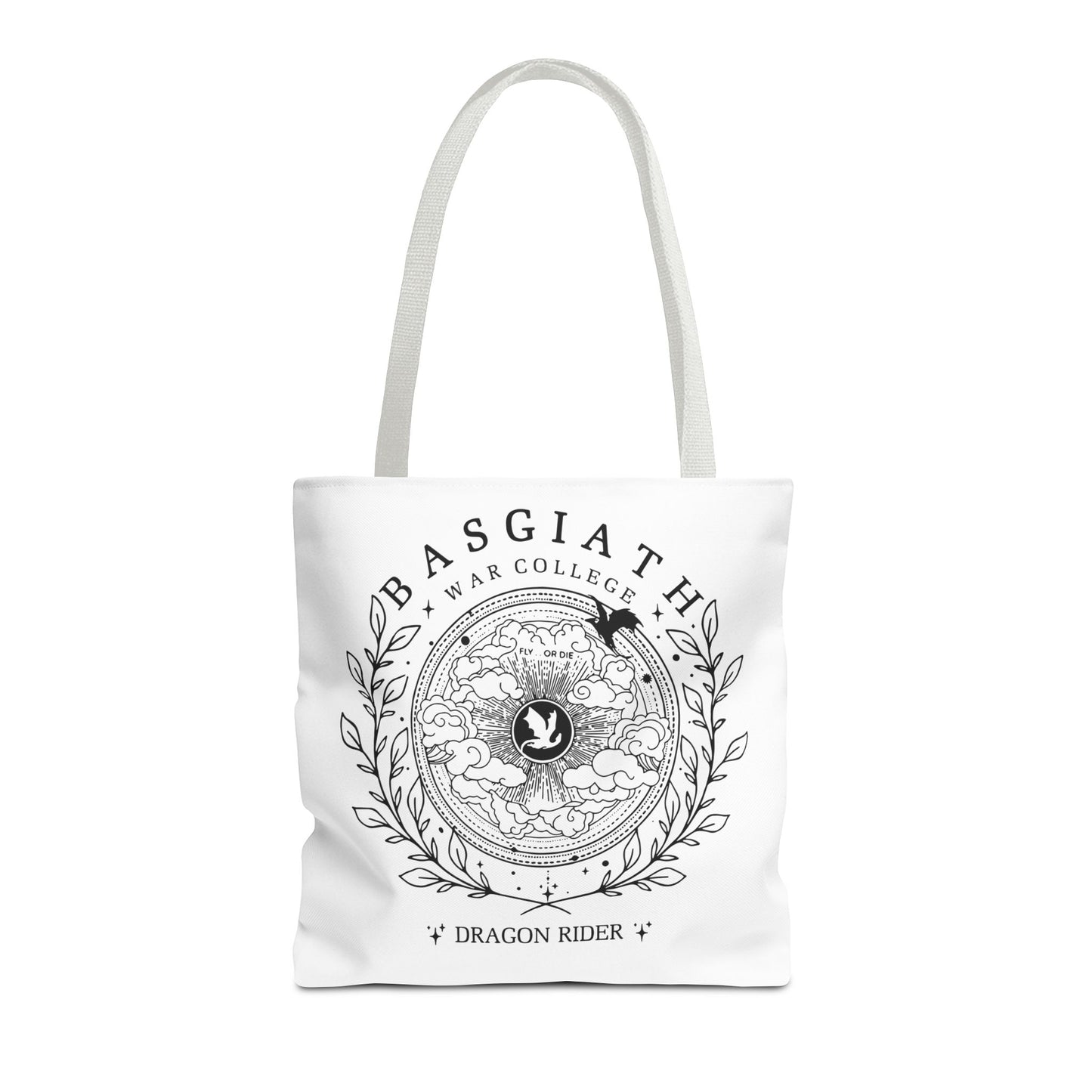Basgiath War College Dragon Rider Tote Bag, Romantsy Tote Bag, Vintage Basgiath War College,Dragon Rider
