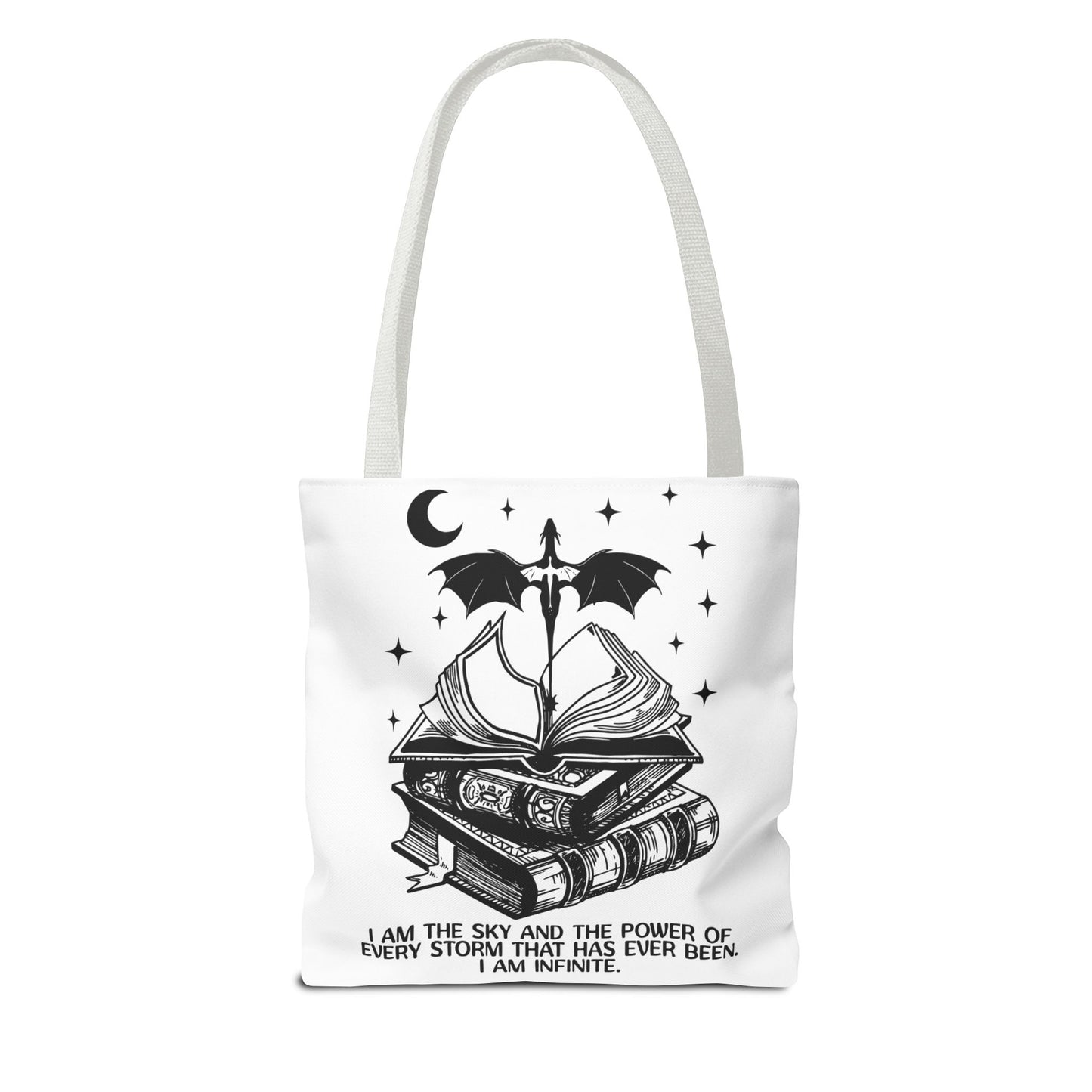 I Am The Sky And The Power Of Every Storm Tote Bag