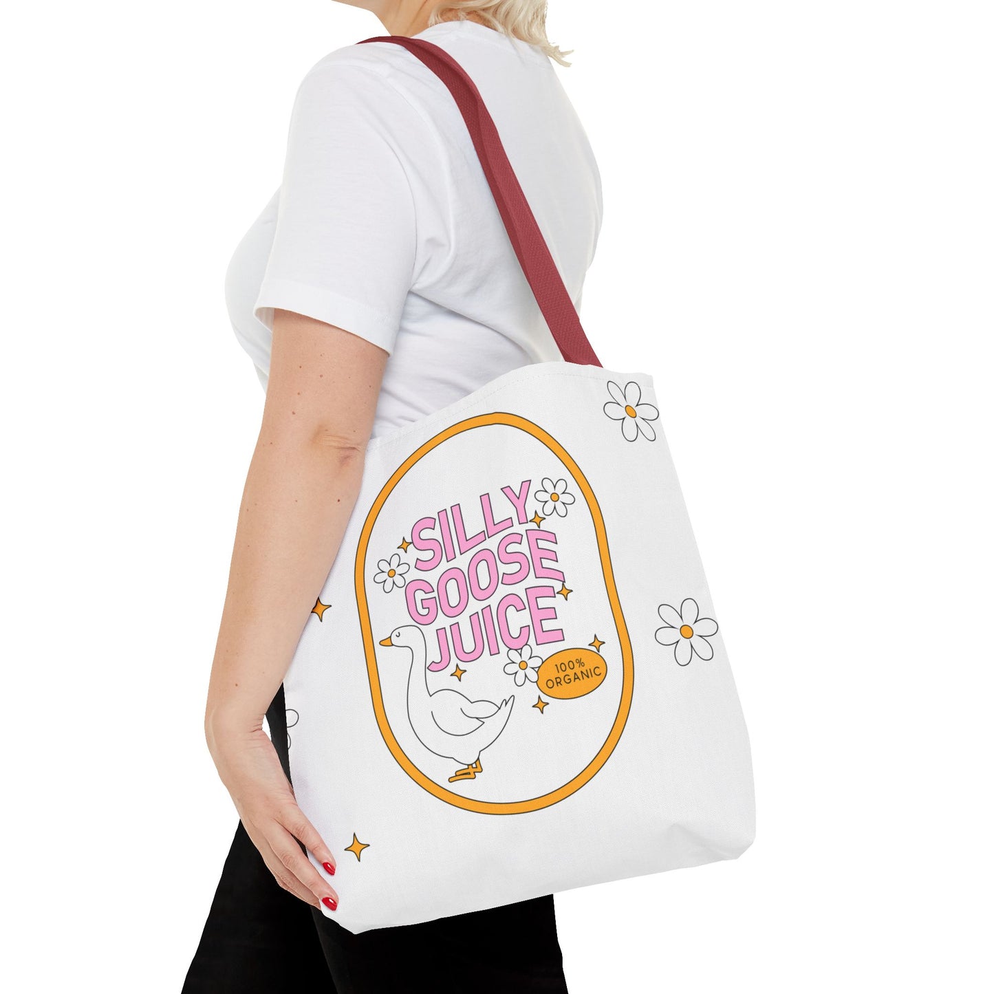 Silly Goose Juice Tote Bag