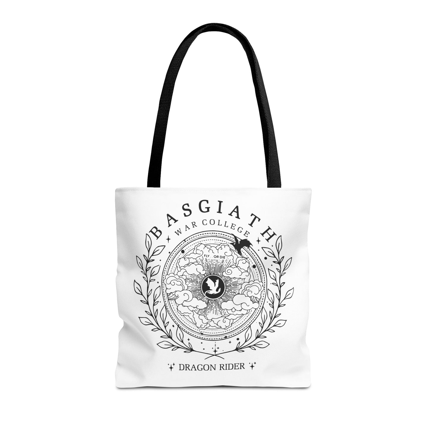 Basgiath War College Dragon Rider Tote Bag, Romantsy Tote Bag, Vintage Basgiath War College,Dragon Rider