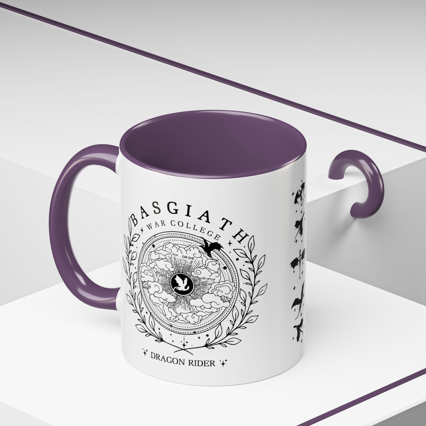 Basgaith War College Mug, Unique Coffee Cup, Tea Mug, Gift for Military History Buff, Graduation Gift, Historical Mug