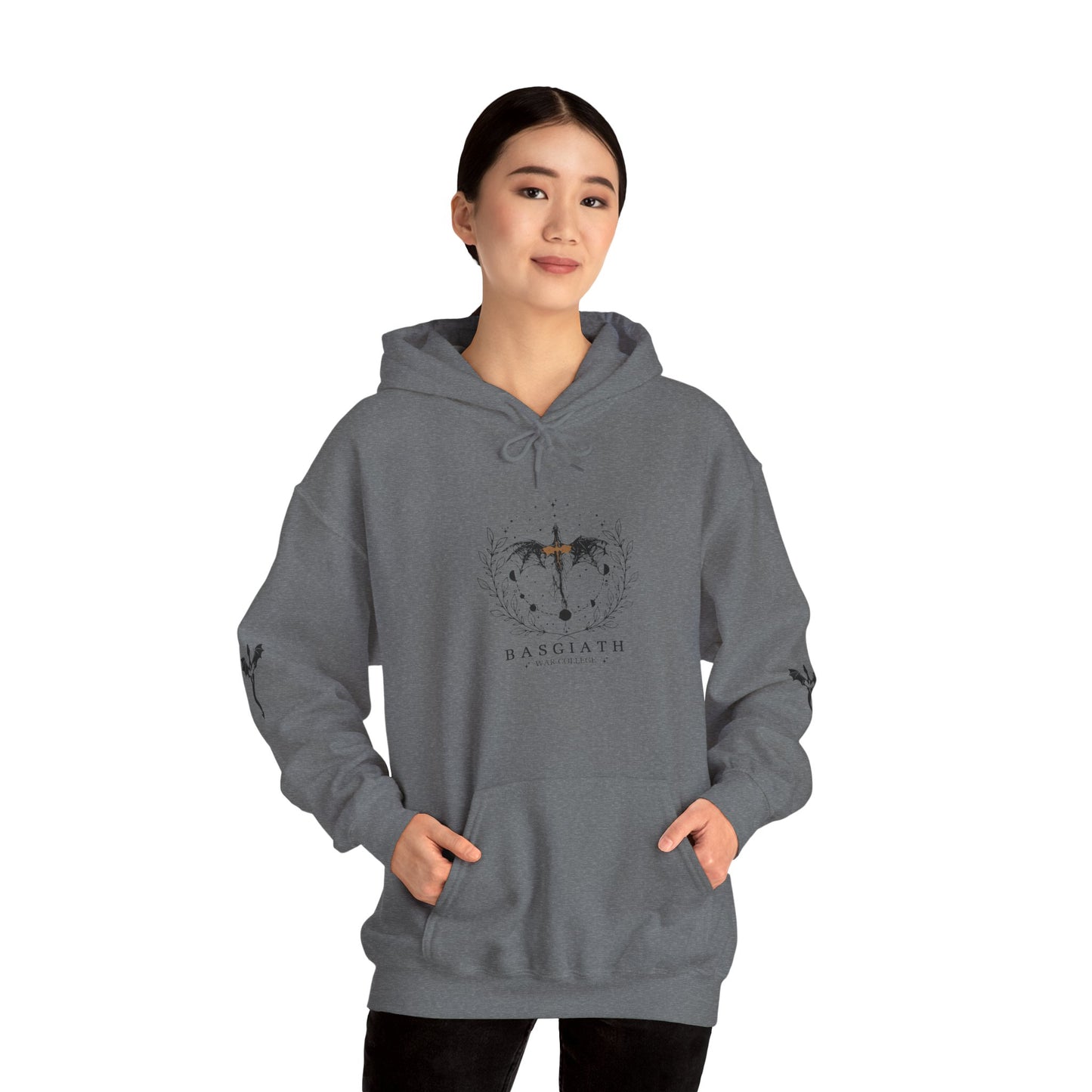 Basgiath War College Hoodie – Fourth Wing | Dragon Rider | Riders Quadrant