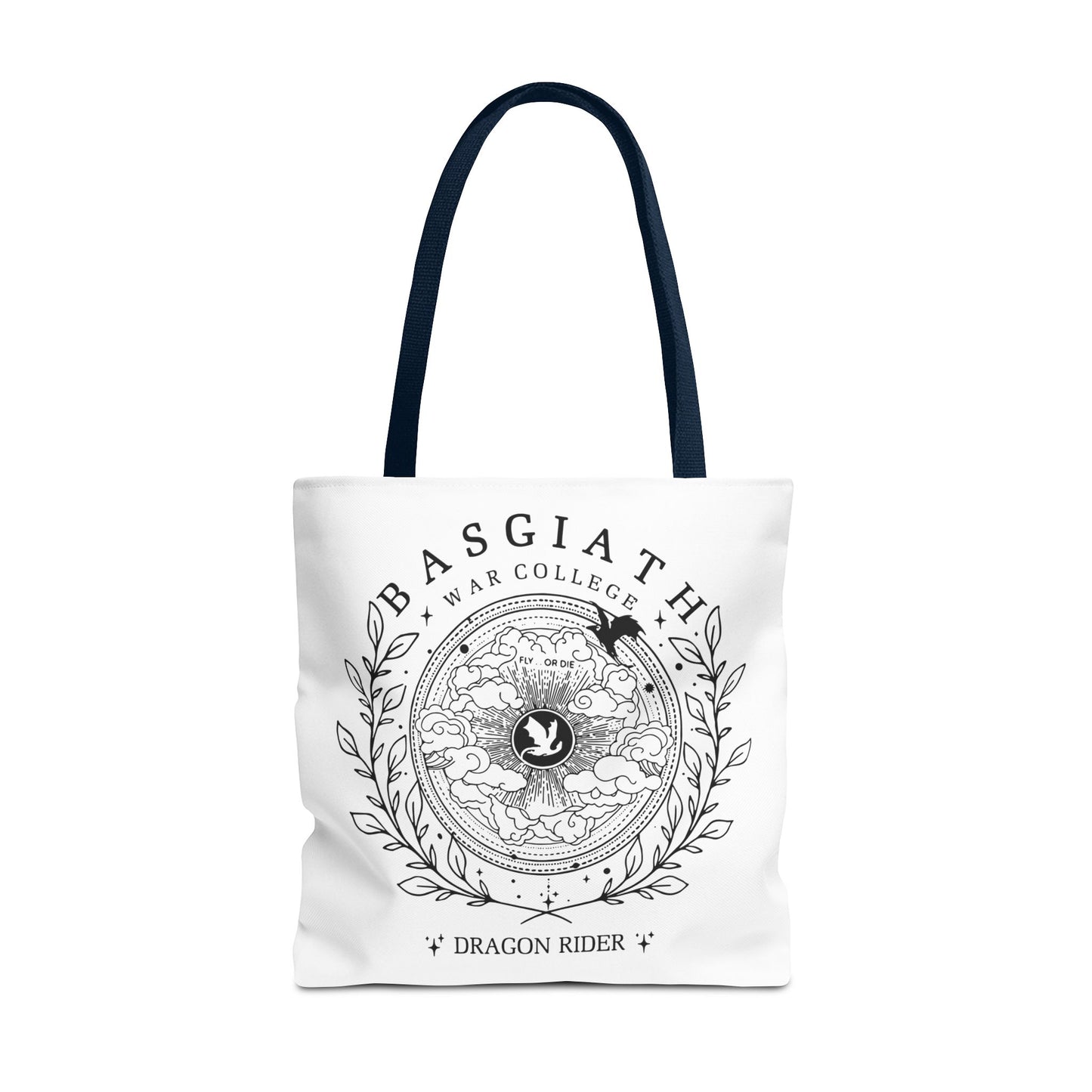 Basgiath War College Dragon Rider Tote Bag, Romantsy Tote Bag, Vintage Basgiath War College,Dragon Rider