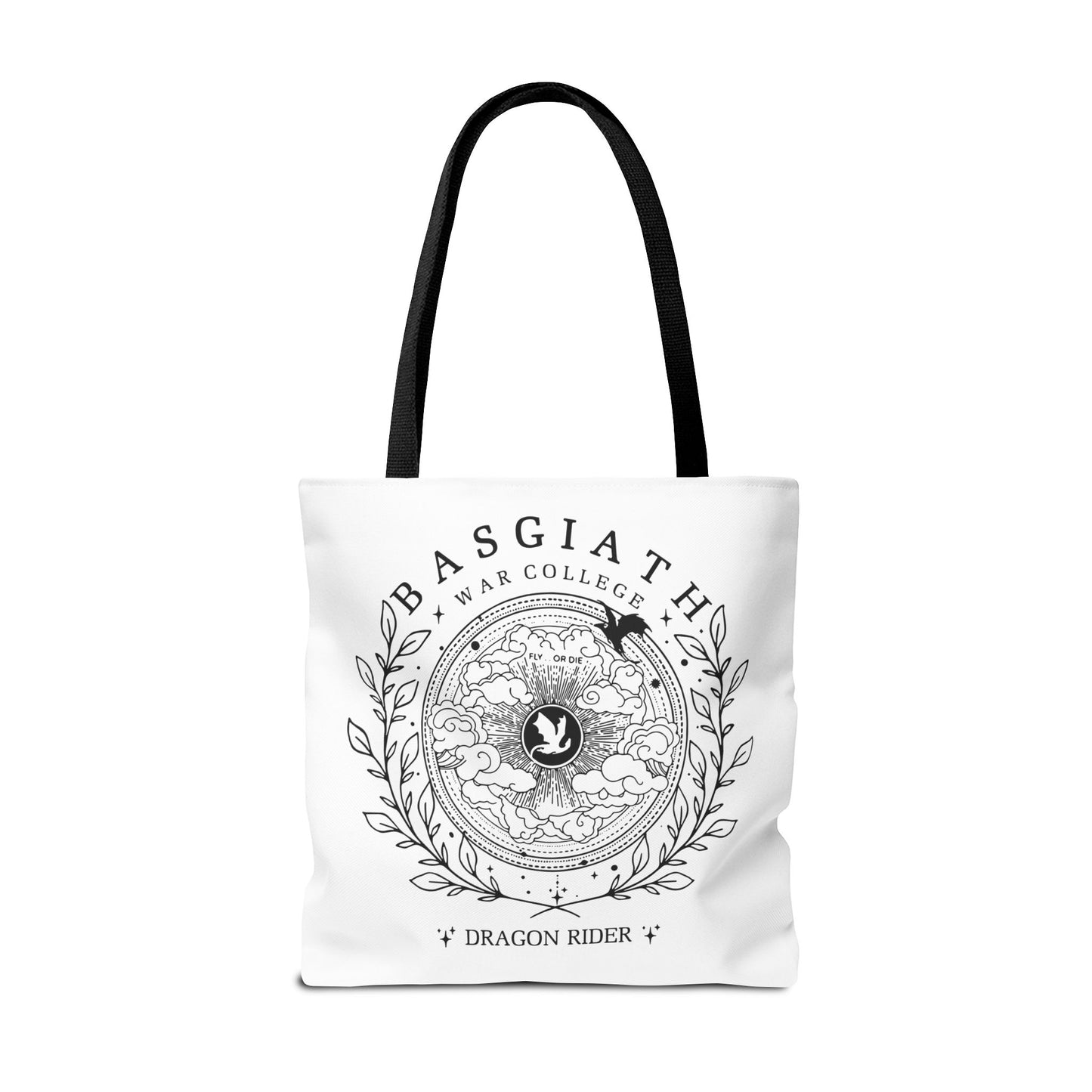 Basgiath War College Dragon Rider Tote Bag, Romantsy Tote Bag, Vintage Basgiath War College,Dragon Rider