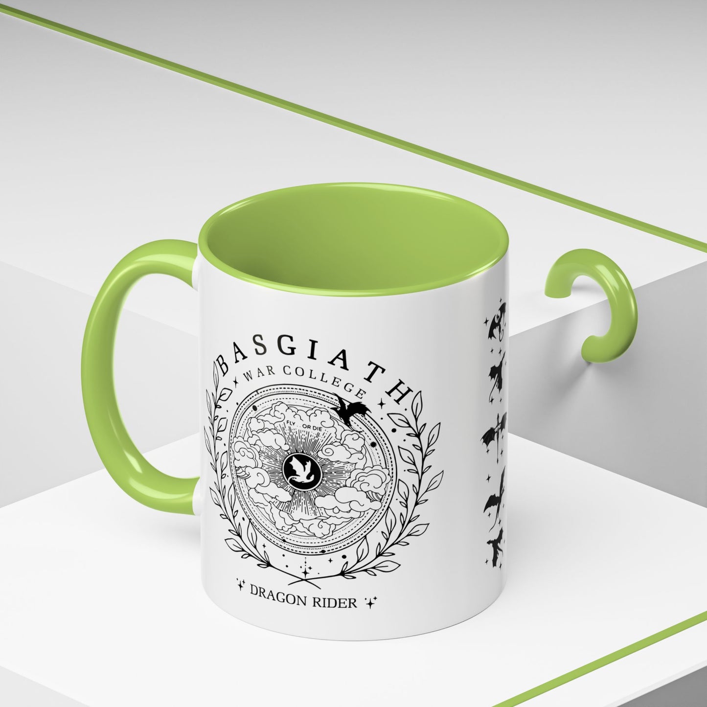 Basgaith War College Mug, Unique Coffee Cup, Tea Mug, Gift for Military History Buff, Graduation Gift, Historical Mug