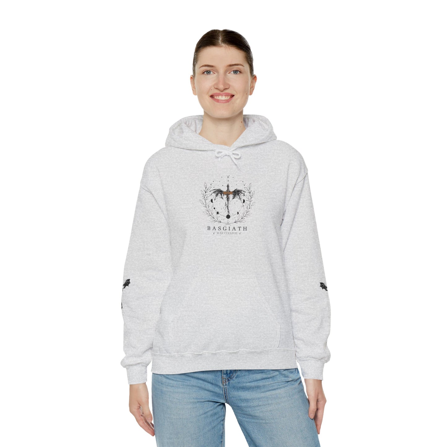 Basgiath War College Hoodie – Fourth Wing | Dragon Rider | Riders Quadrant