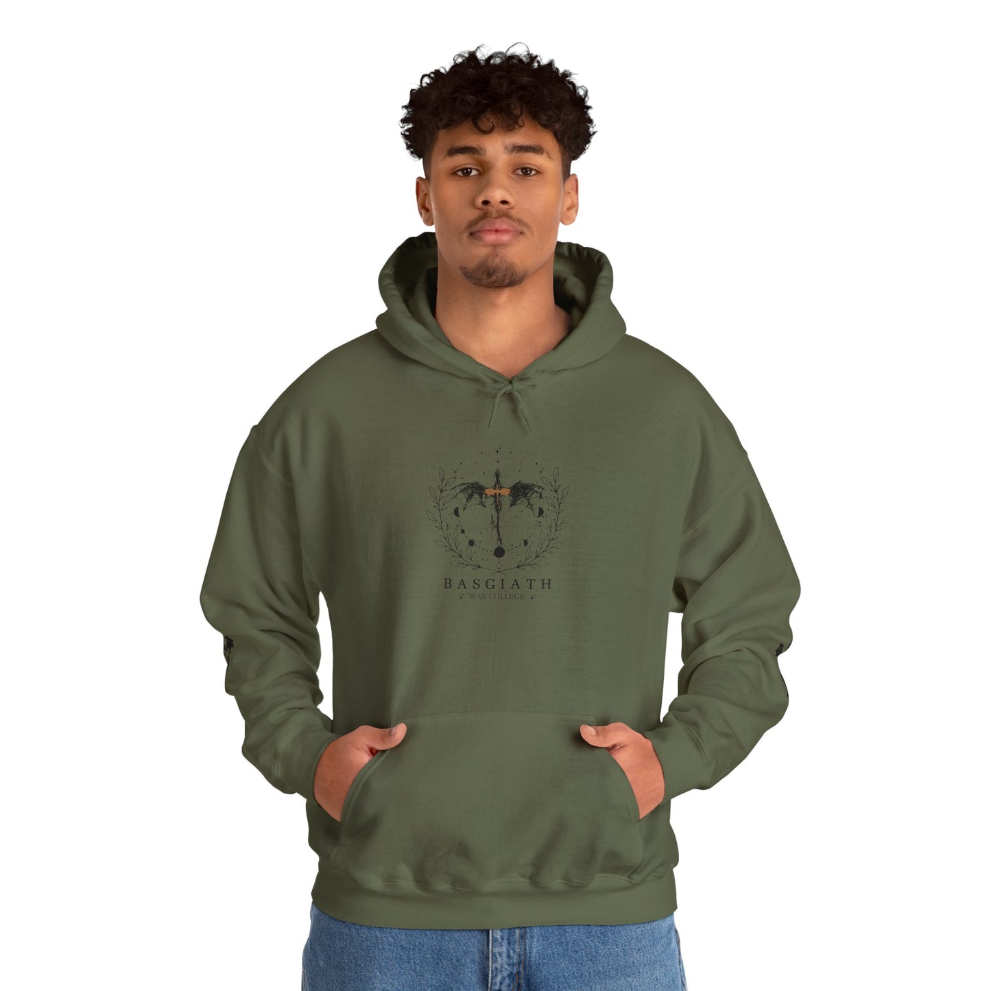 Basgiath War College Hoodie – Fourth Wing | Dragon Rider | Riders Quadrant