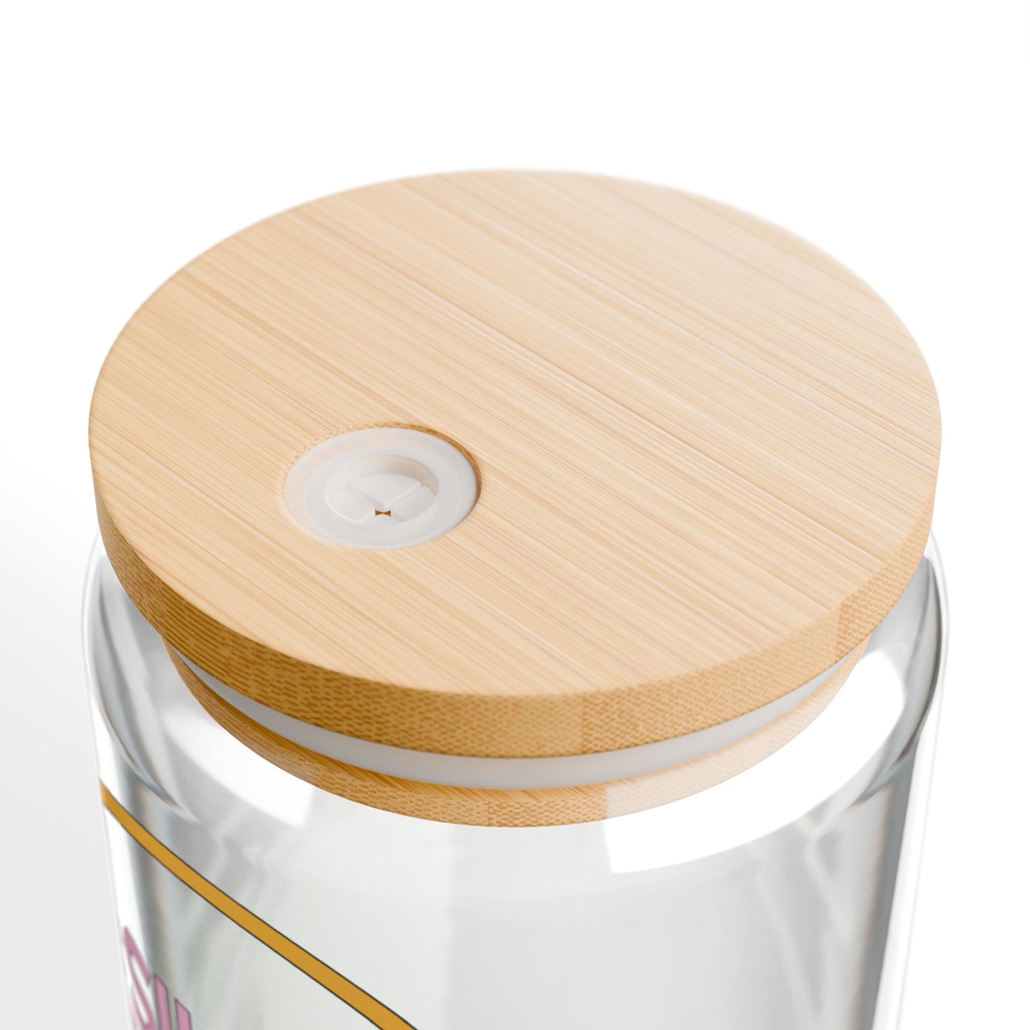 Silly Goose Juice Sipper Glass With Lid & Straw