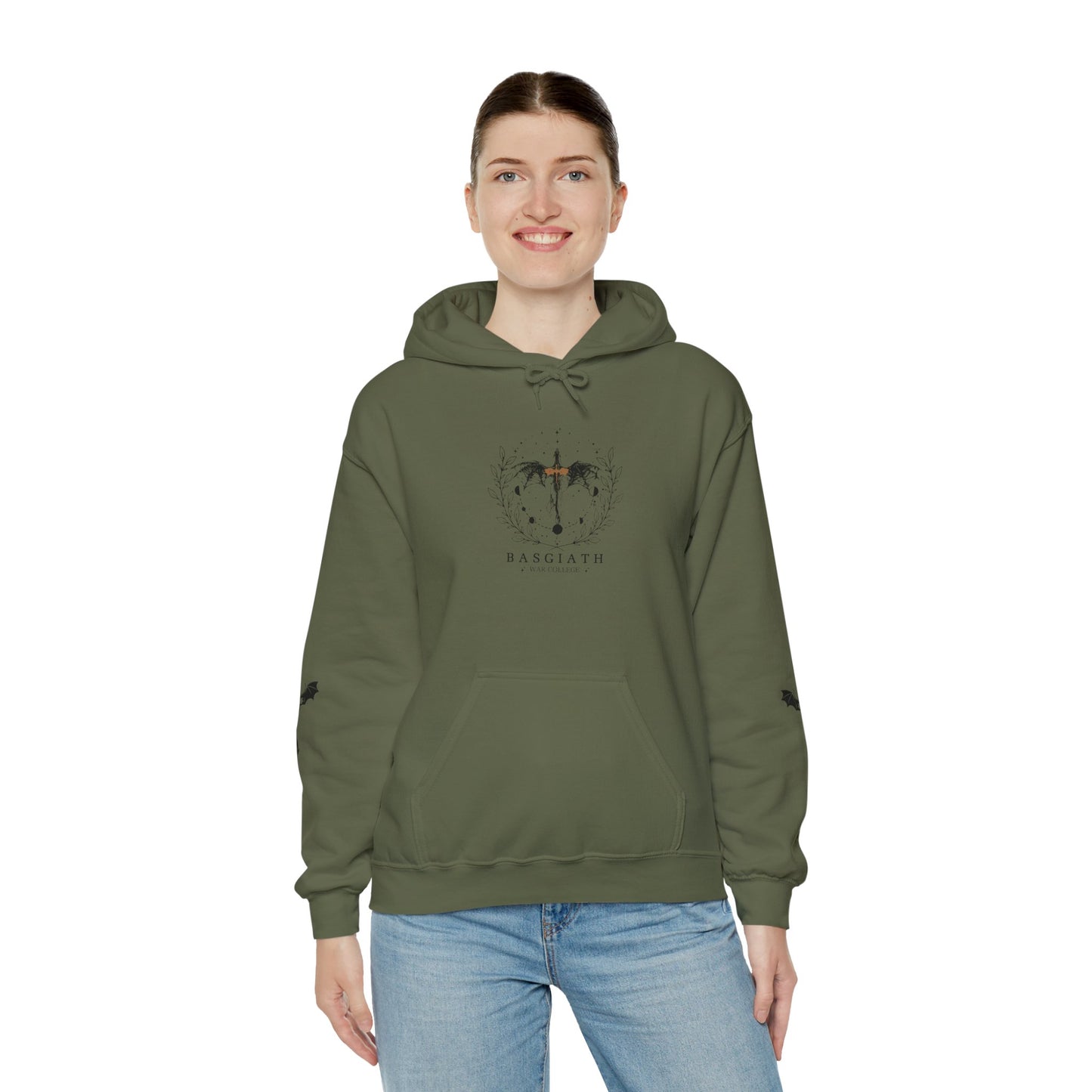 Basgiath War College Hoodie – Fourth Wing | Dragon Rider | Riders Quadrant