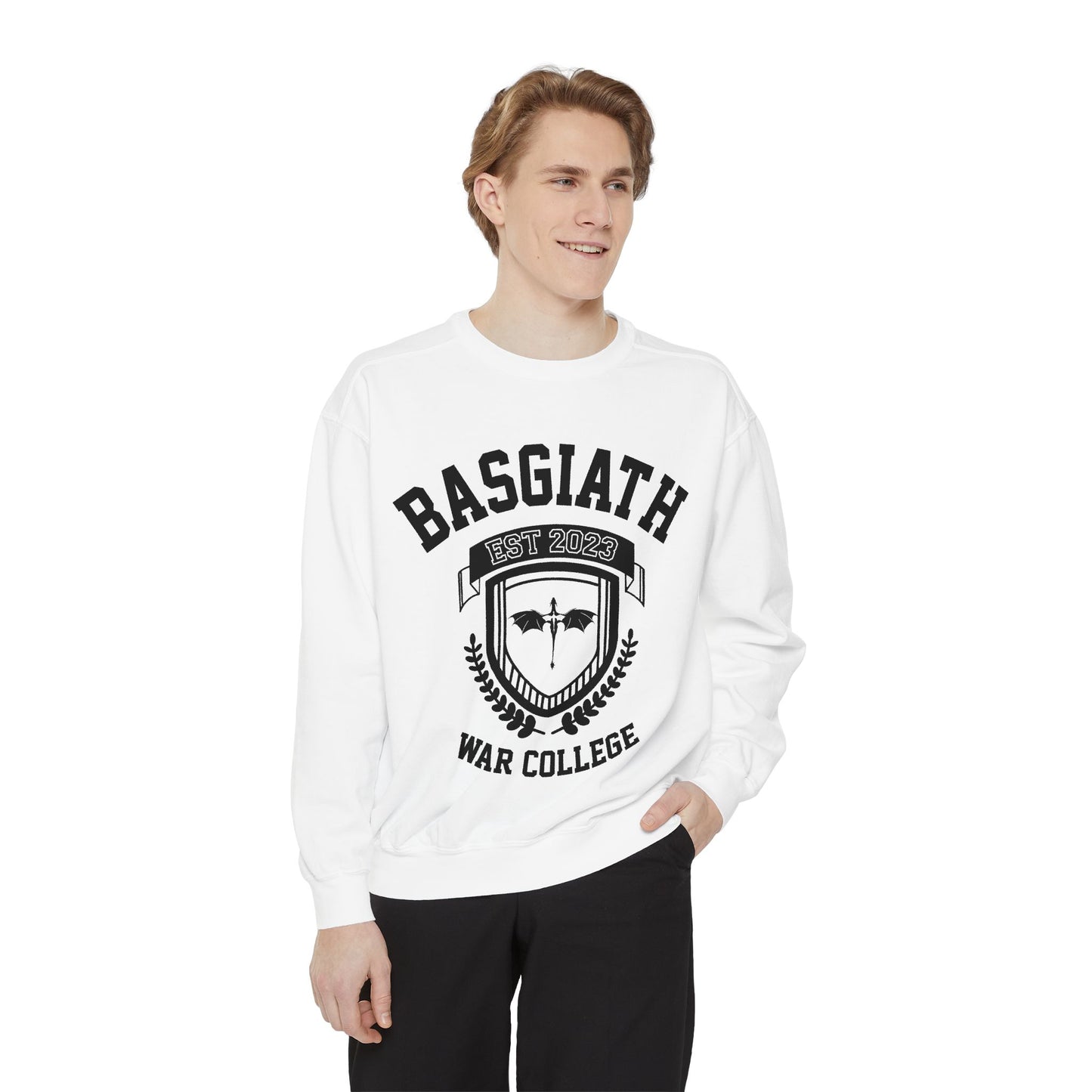 Fourth Wing Double-Sided Sweater – Basgiath War College | Dragon Rider | Empyrean Series