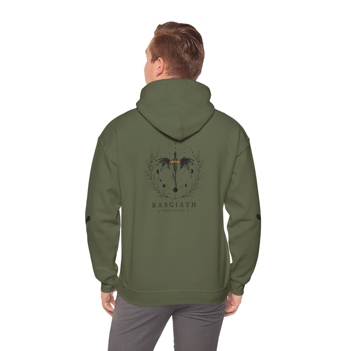 Basgiath War College Hoodie – Fourth Wing | Dragon Rider | Riders Quadrant